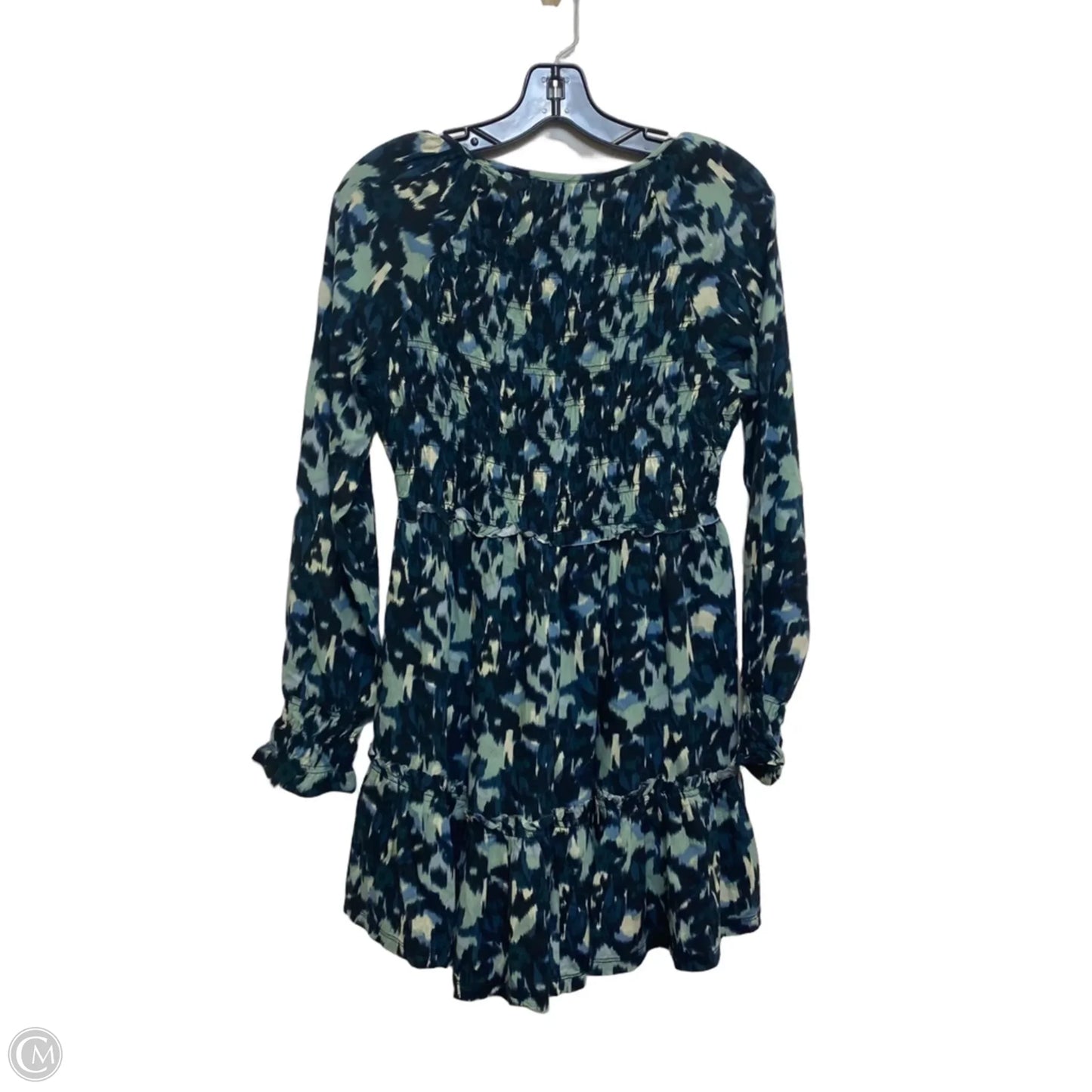 Dress Casual Short By Beachlunchlounge In Black & Green, Size: Xs