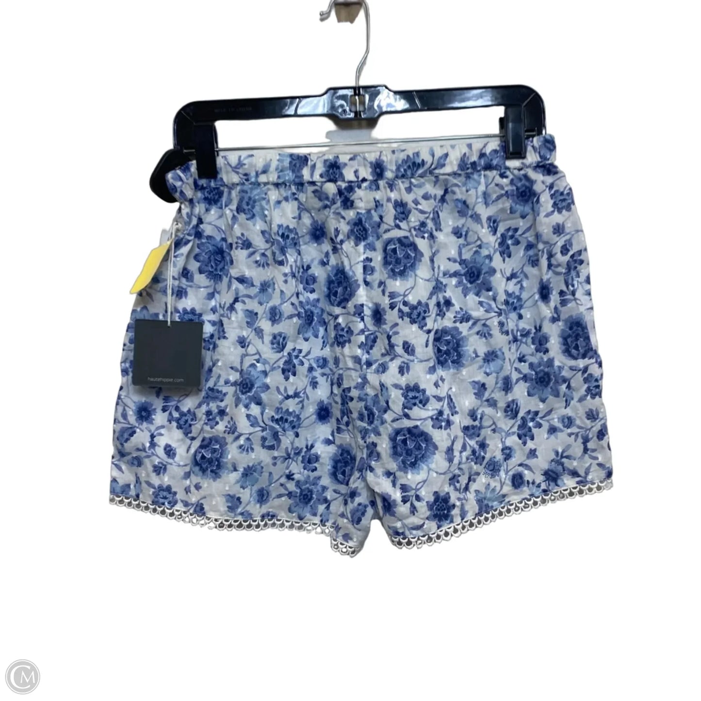 Shorts By Haute Hippie In Blue & White, Size: M