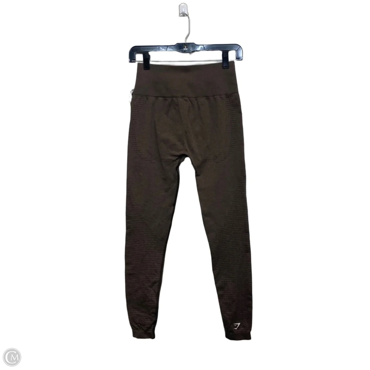 Athletic Leggings By Gym Shark In Brown, Size: M