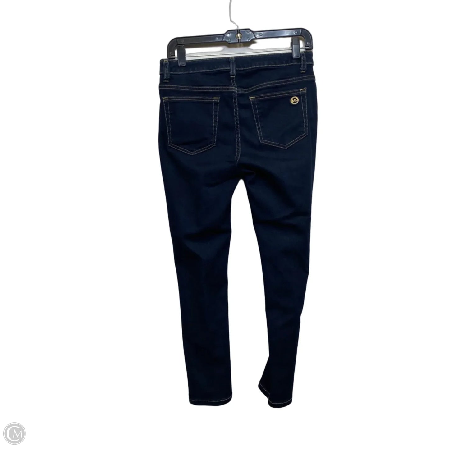 Jeans Skinny By Michael By Michael Kors In Blue Denim, Size: 4