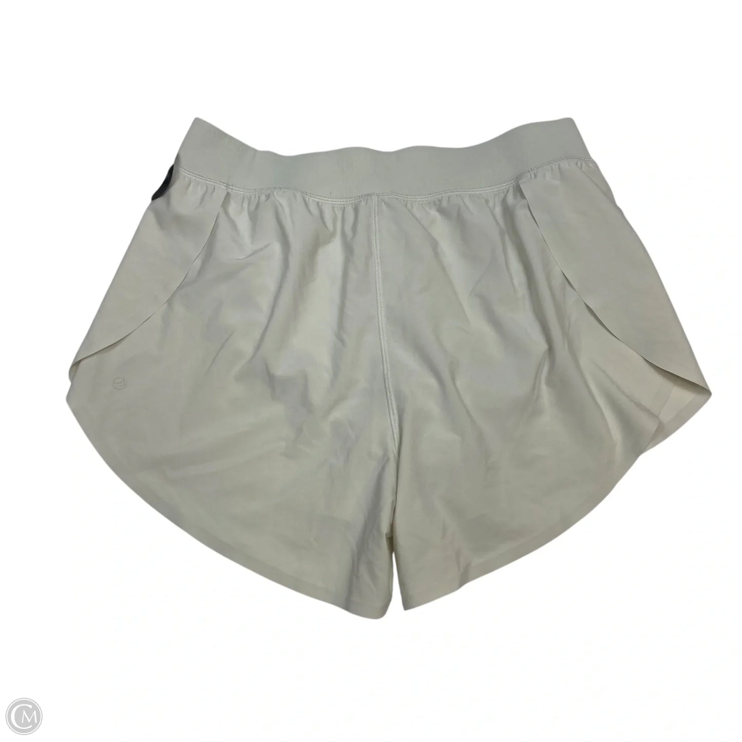 Athletic Shorts By Crz Yoga In Cream, Size: L