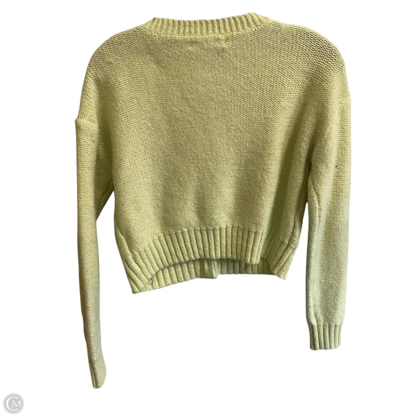 Sweater Cardigan By Sugar Moon In Green, Size: S