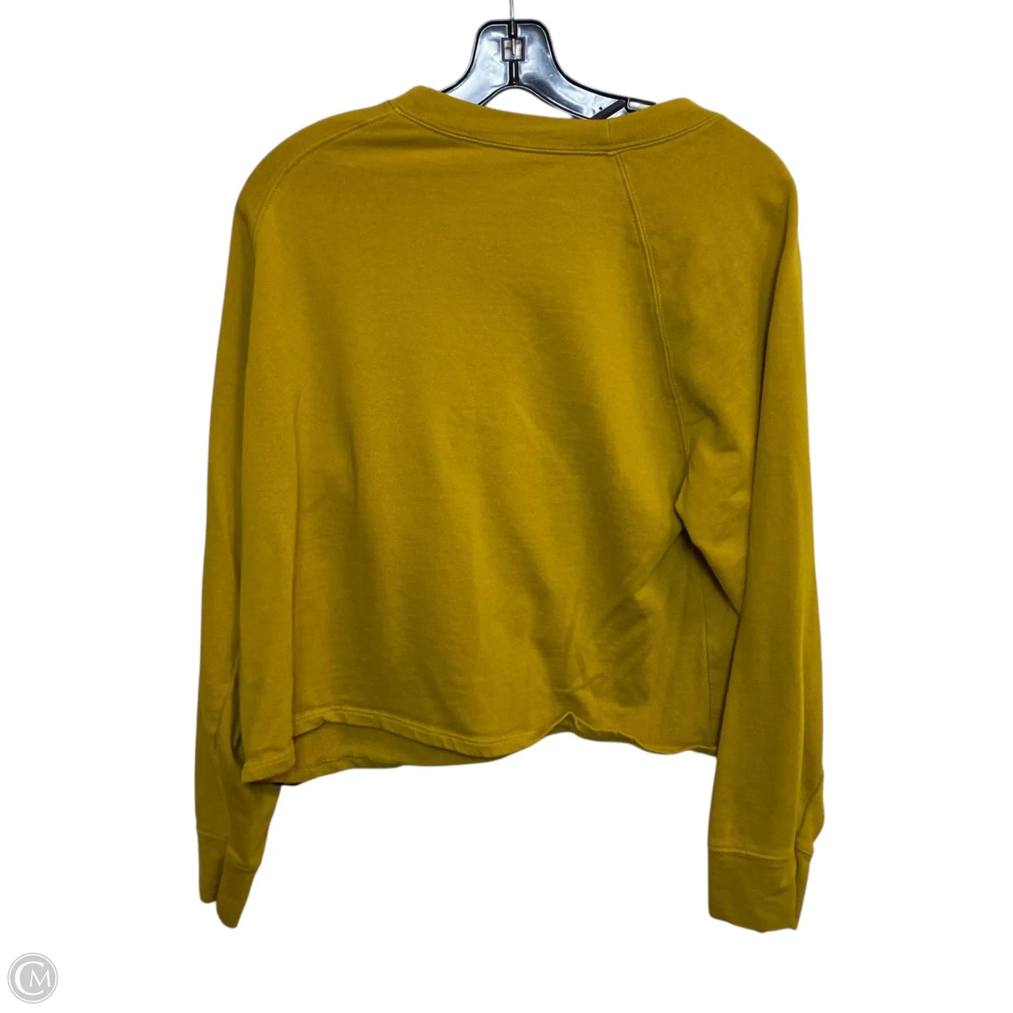 Top Long Sleeve By Anthropologie In Yellow, Size: S