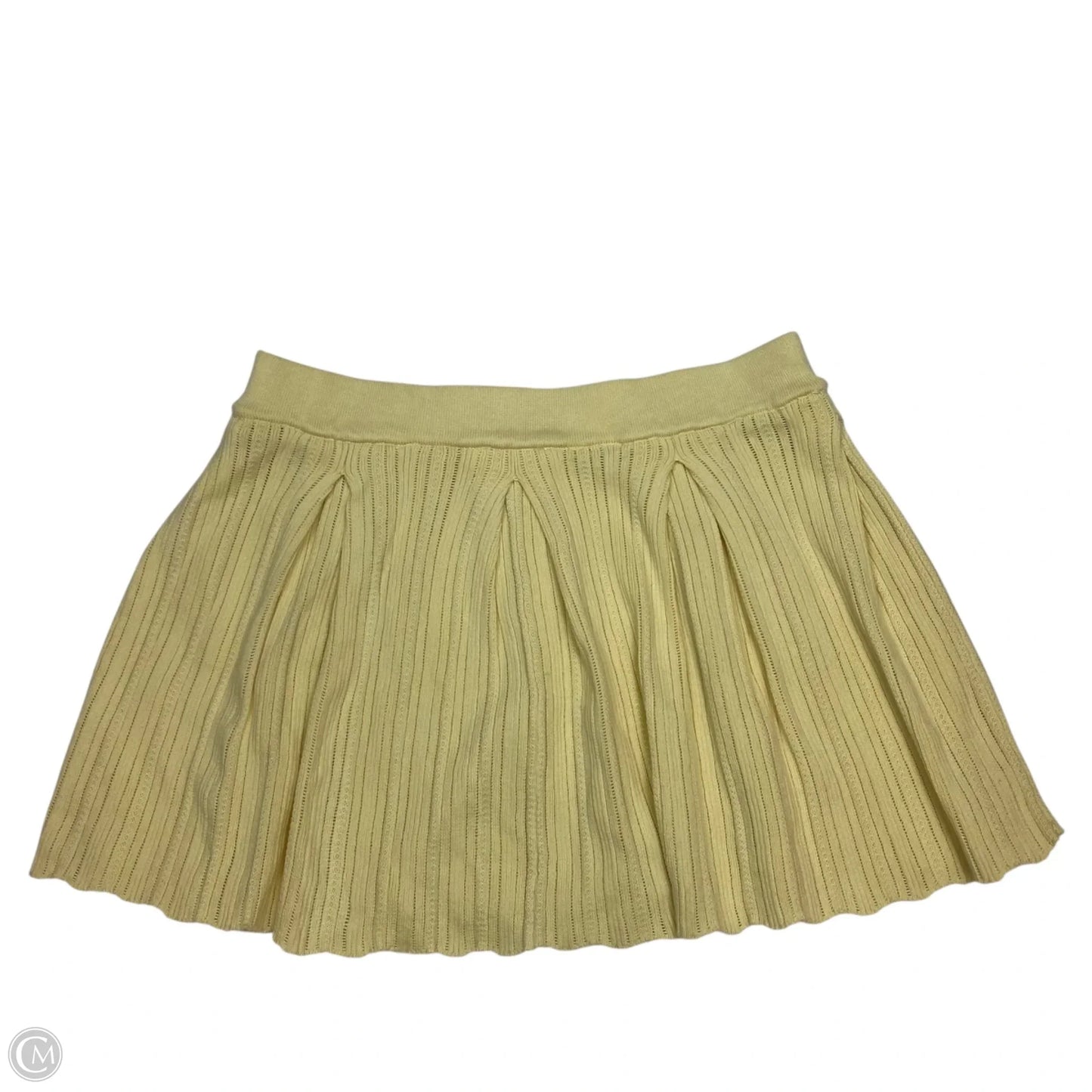 Skirt Mini & Short By Hippie Rose In Yellow, Size: Xl
