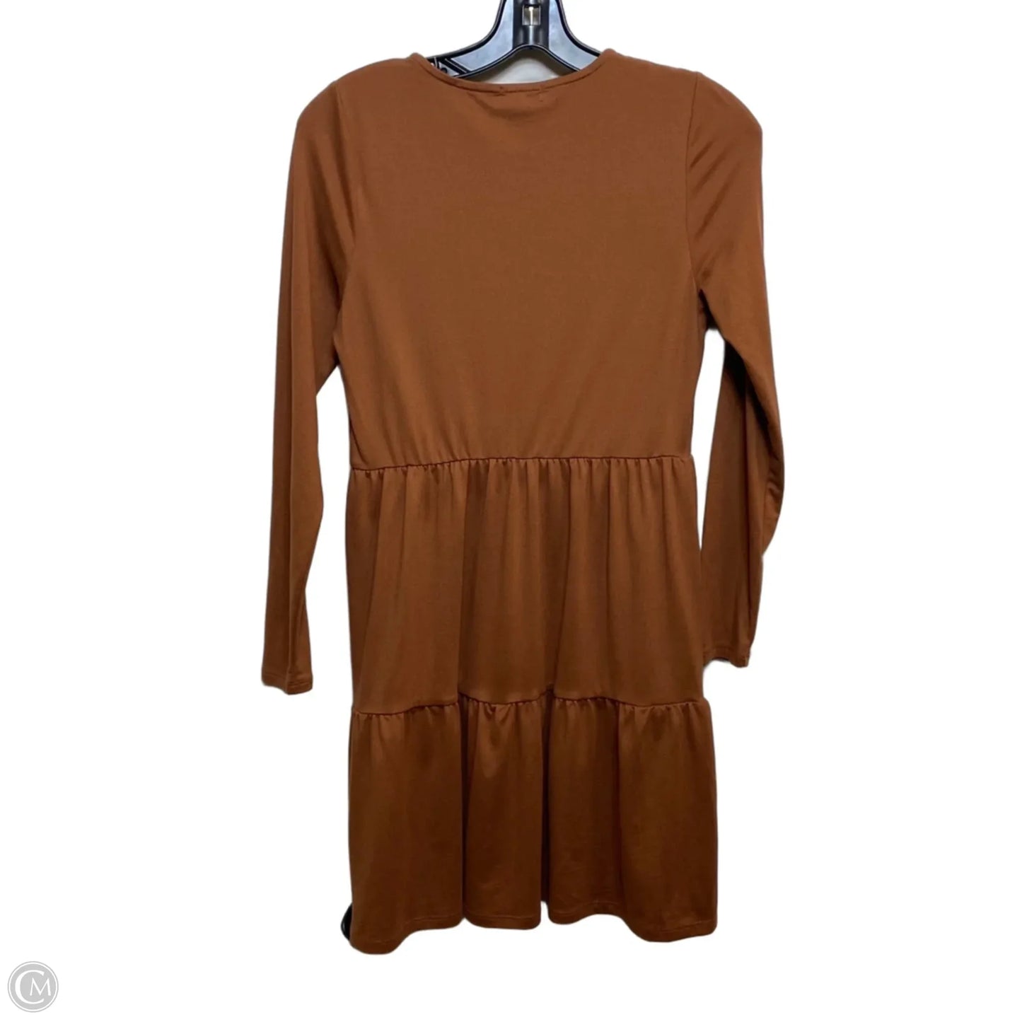 Dress Casual Short By Love Fire In Brown, Size: S