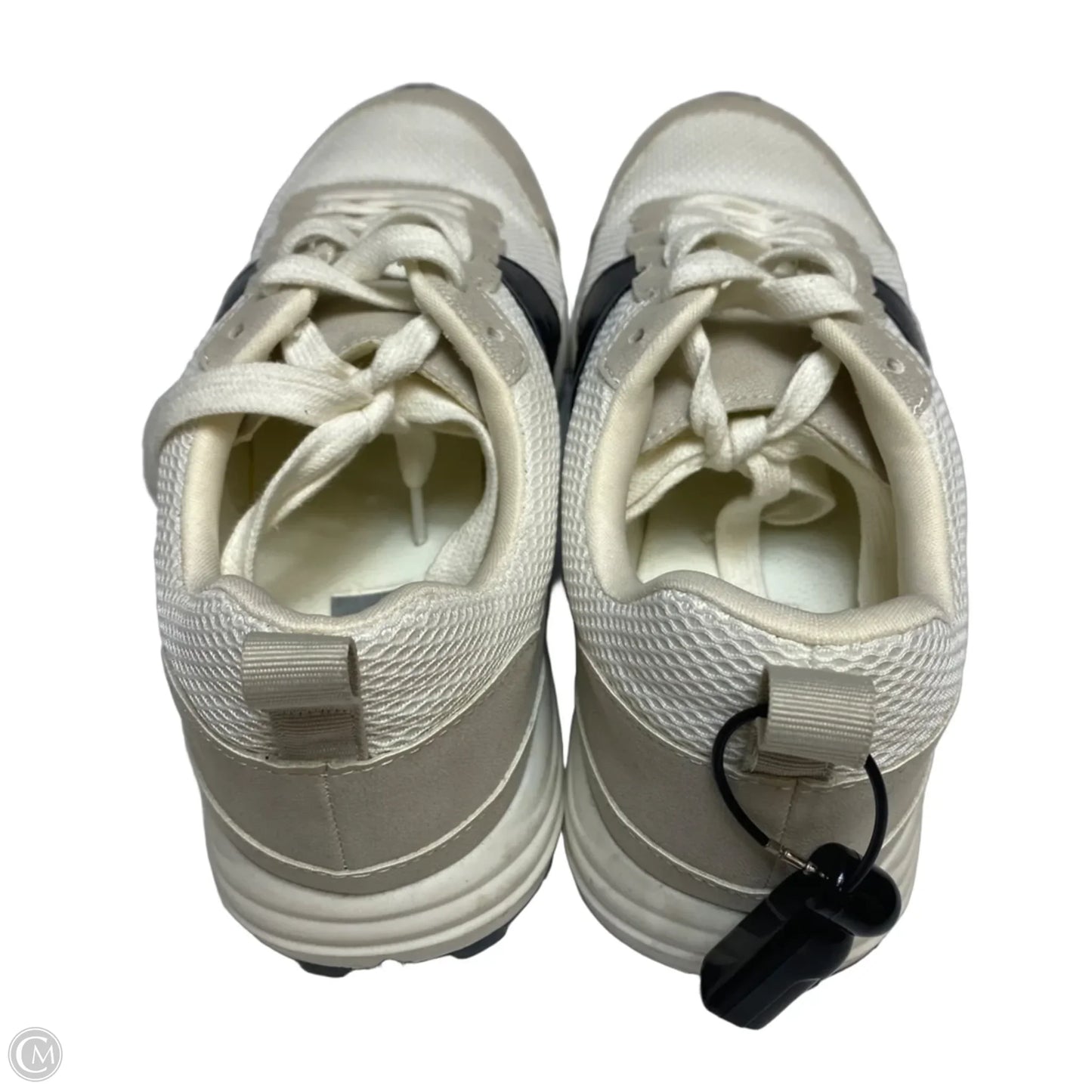 Shoes Sneakers By Mia In Cream, Size: 8