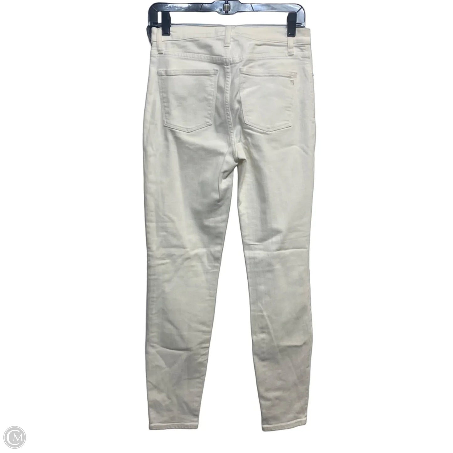 Jeans Skinny By Madewell In White, Size: 2