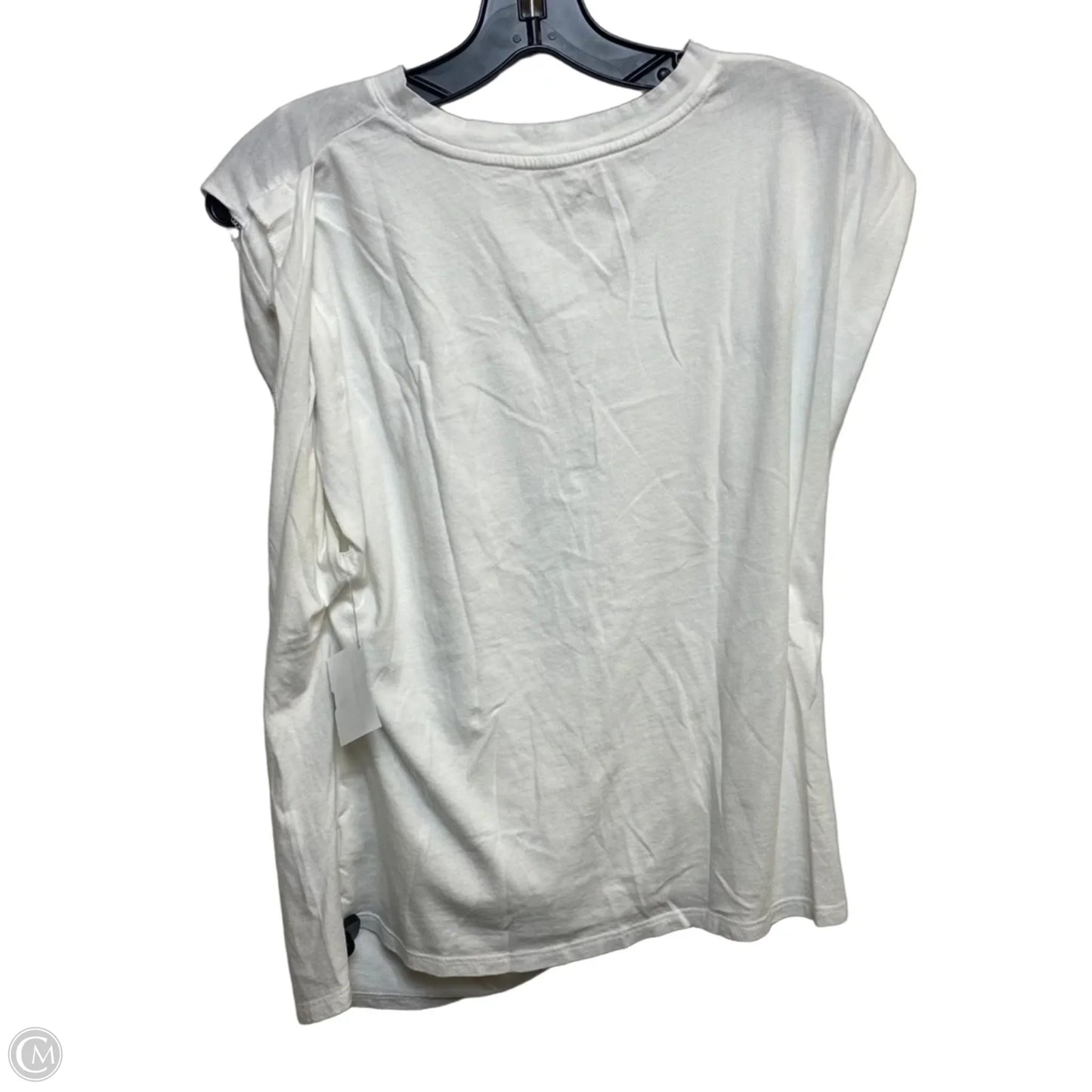 Top Short Sleeve By A New Day In White, Size: Xl