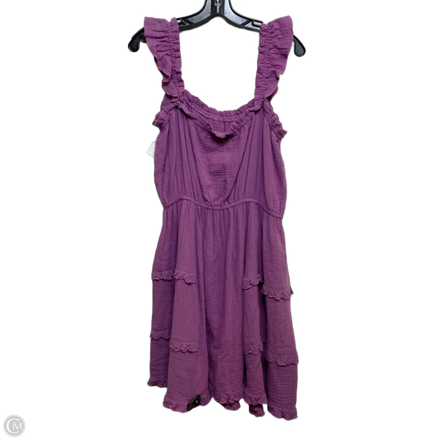 Dress Casual Short By Myra In Purple, Size: L