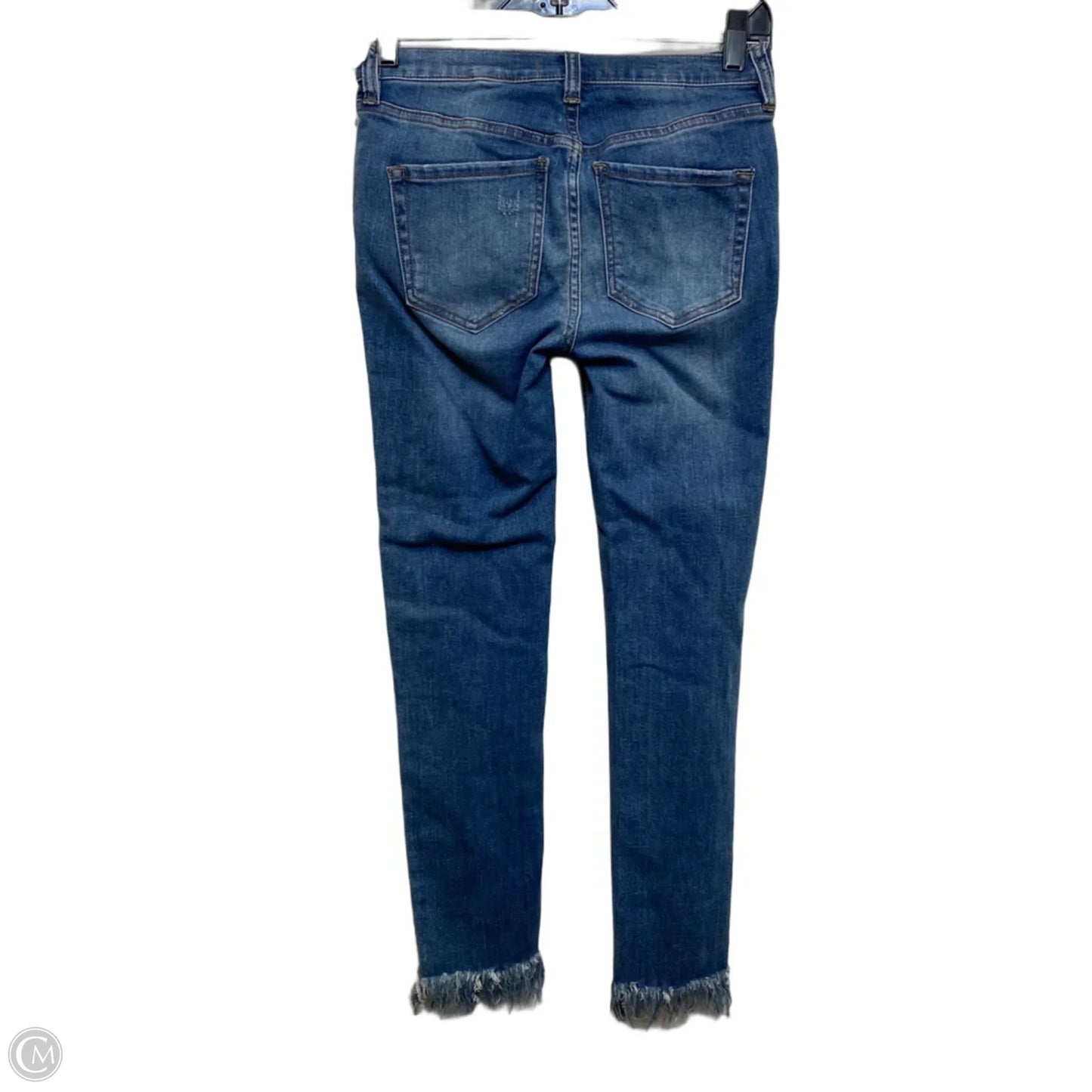 Jeans Skinny By Free People In Blue, Size: 2