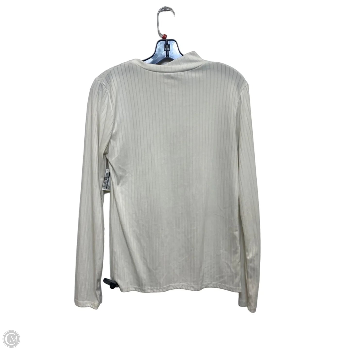 Top Long Sleeve By P.Cill In White, Size: S