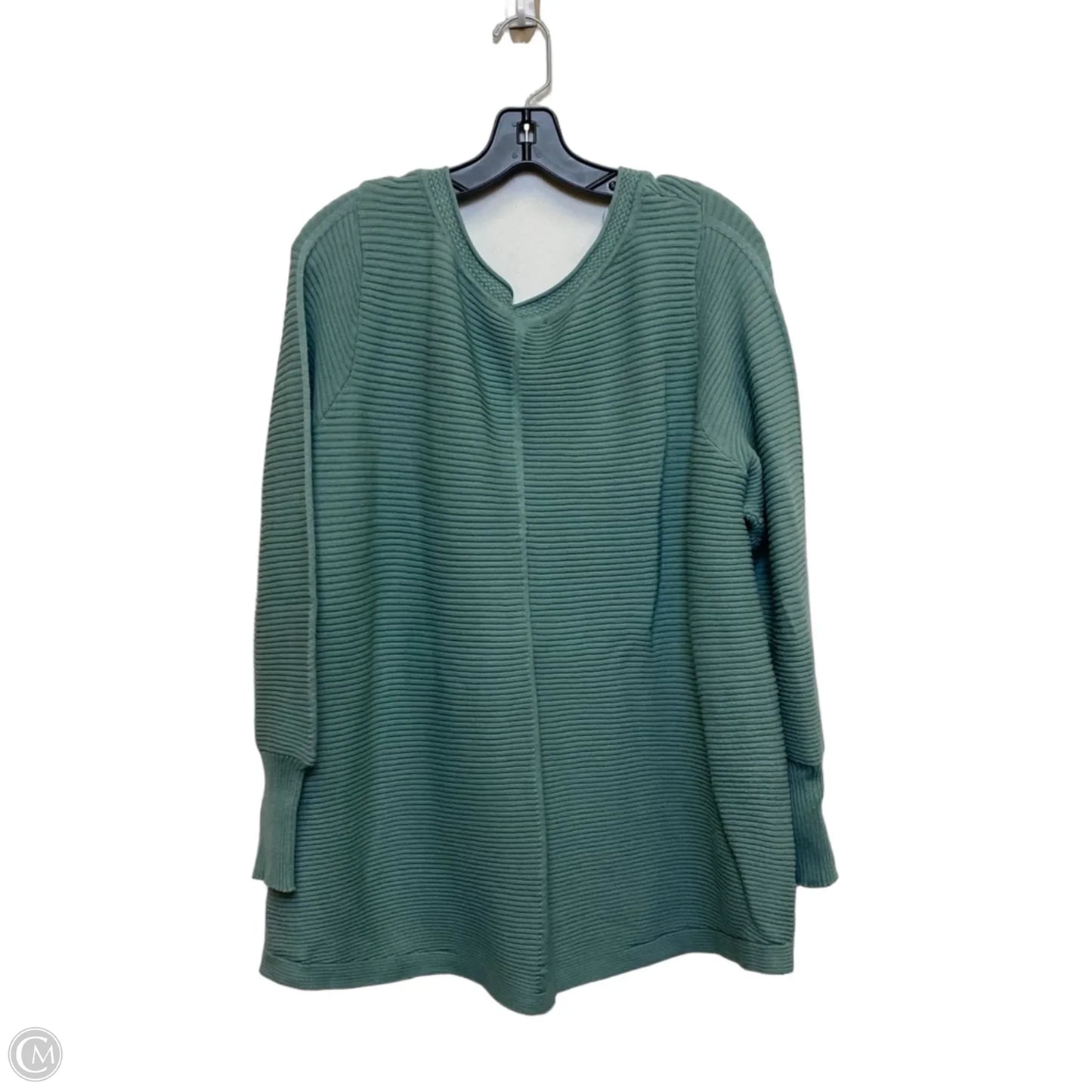Top Long Sleeve By Cyrus In Green, Size: 2x