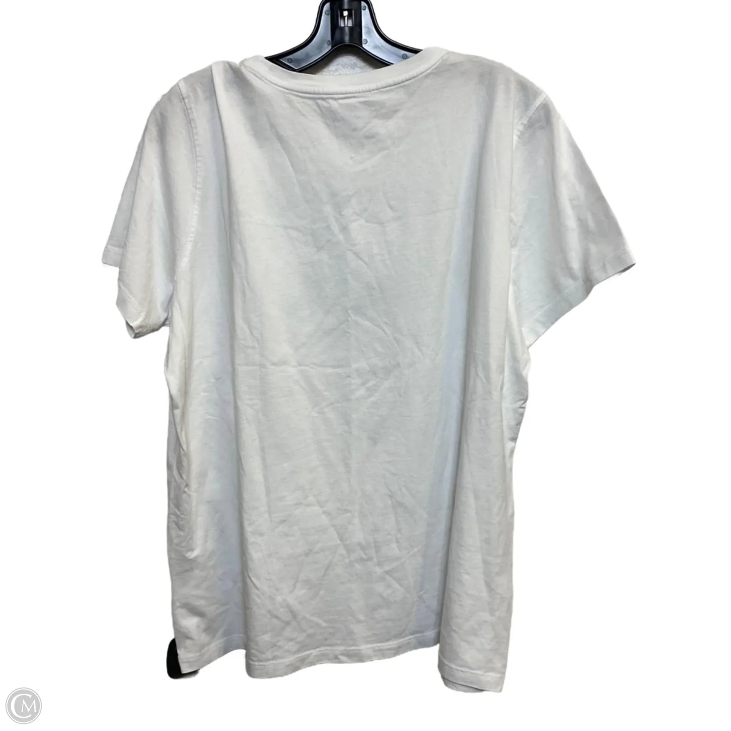 Top Short Sleeve Designer By Vineyard Vines In White, Size: Xl