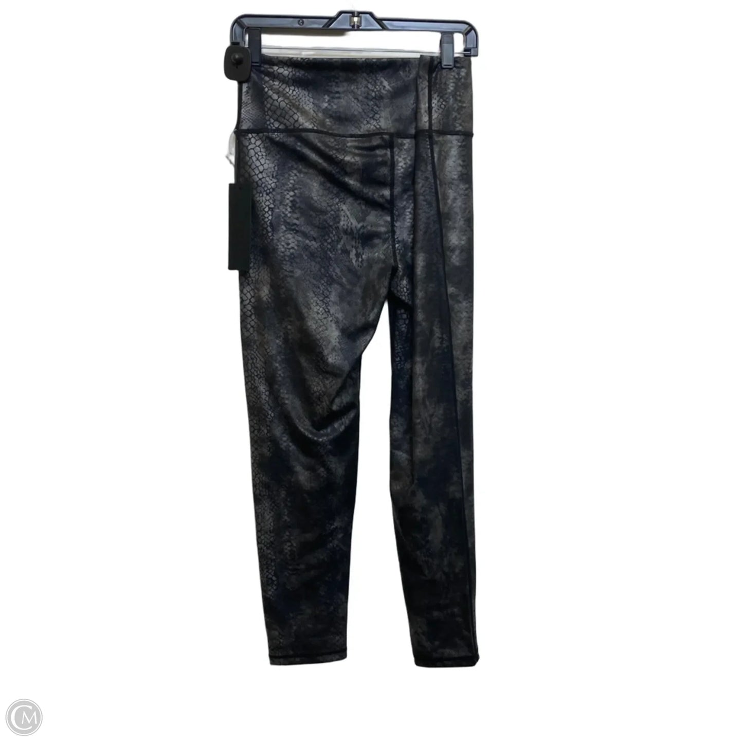 Athletic Leggings By Mono B In Grey, Size: 1x
