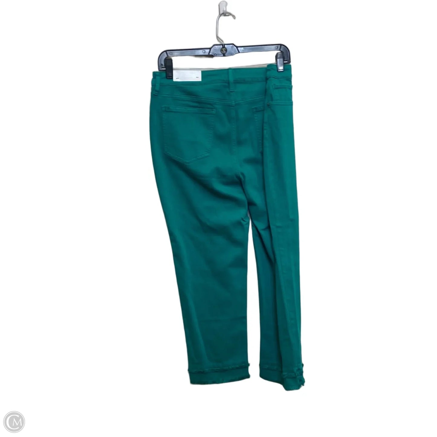 Jeans Straight By Chicos In Green, Size: 12