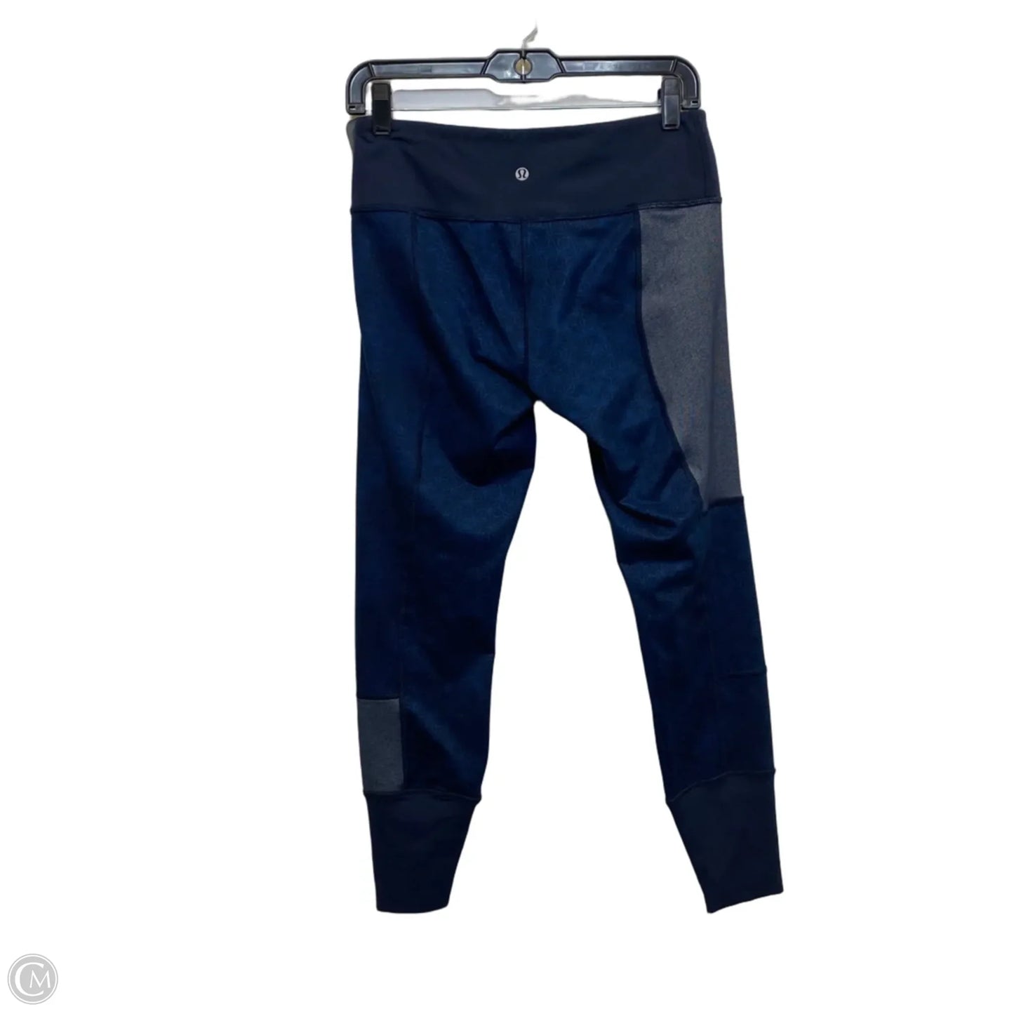Athletic Leggings Designer By Lululemon In Navy, Size: 8