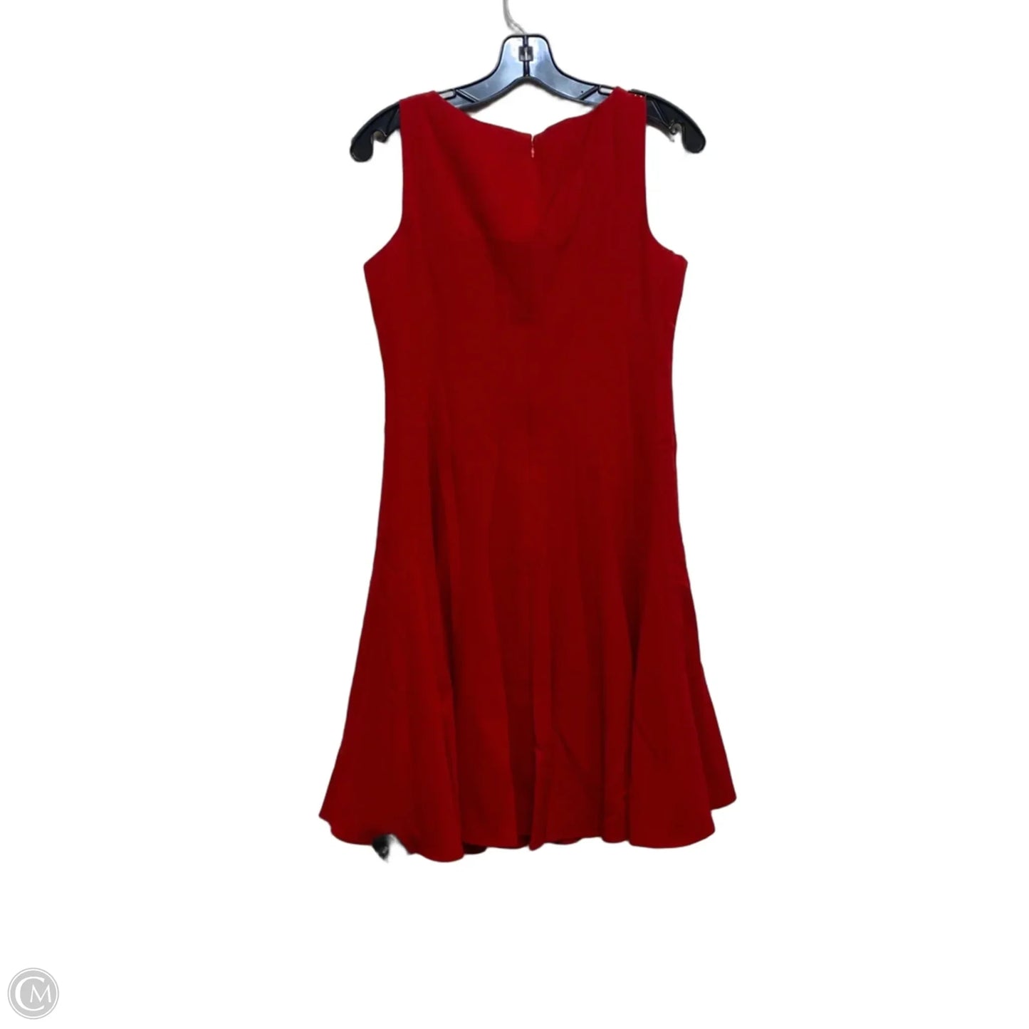 Dress Casual Midi By Calvin Klein In Red, Size: Sp