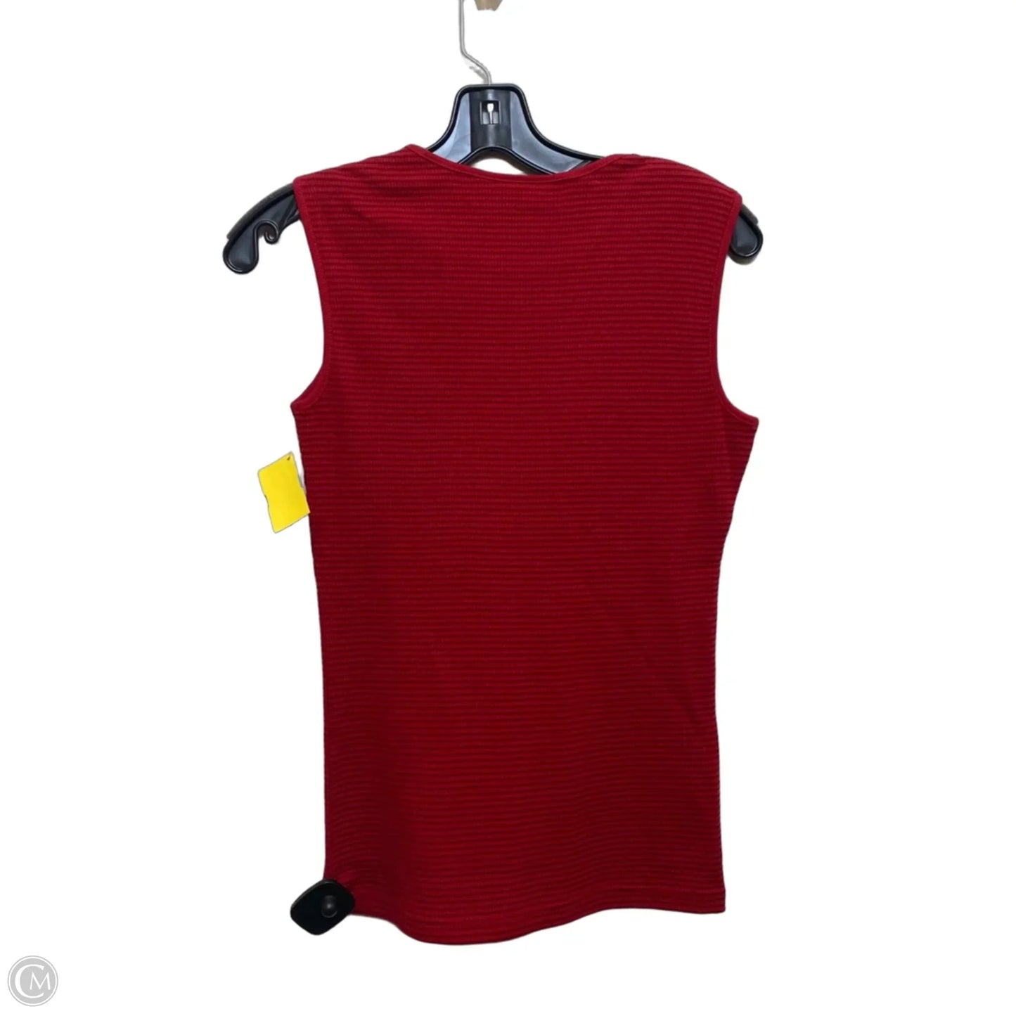 Top Sleeveless By Karen Scott In Red, Size: Xs