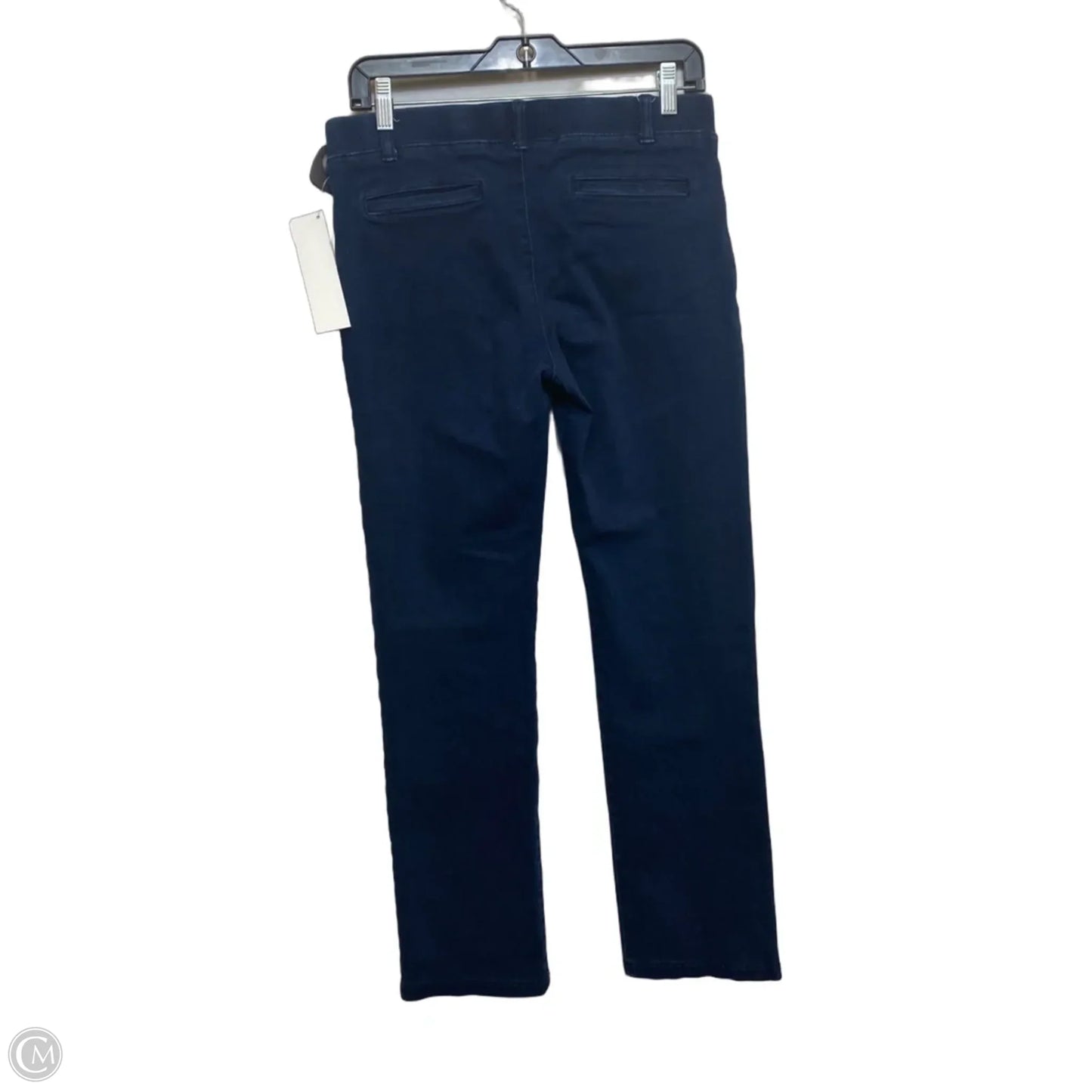 Jeans Straight By Betabrand In Blue Denim, Size: 8p
