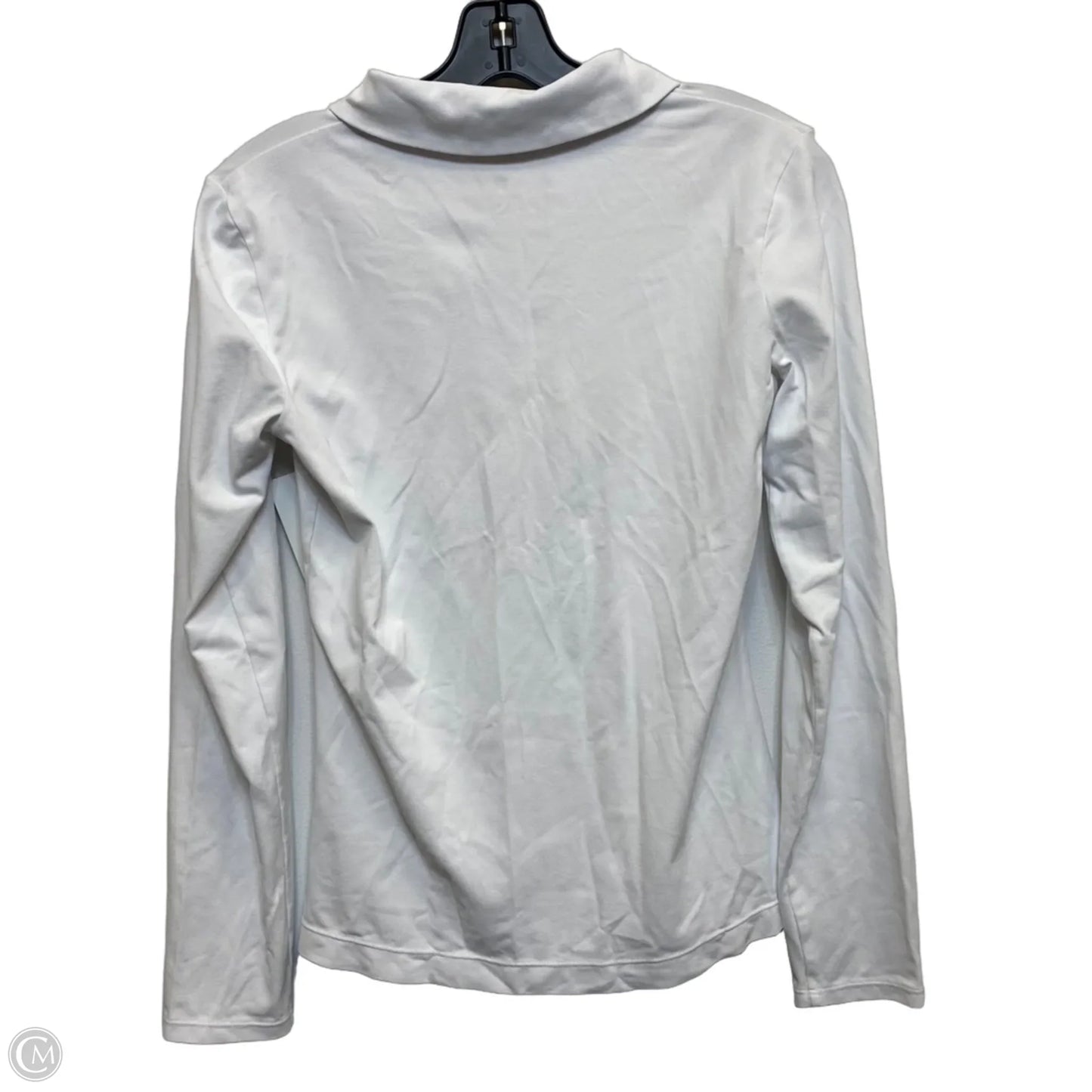 Top Long Sleeve Designer By Lilly Pulitzer In White, Size: S