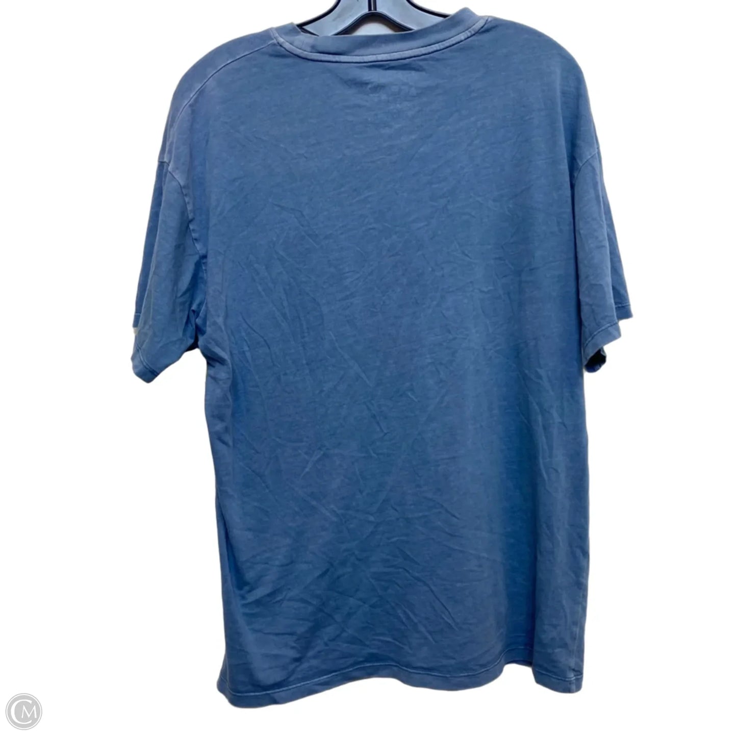 Top Short Sleeve By American Eagle In Blue, Size: Xs