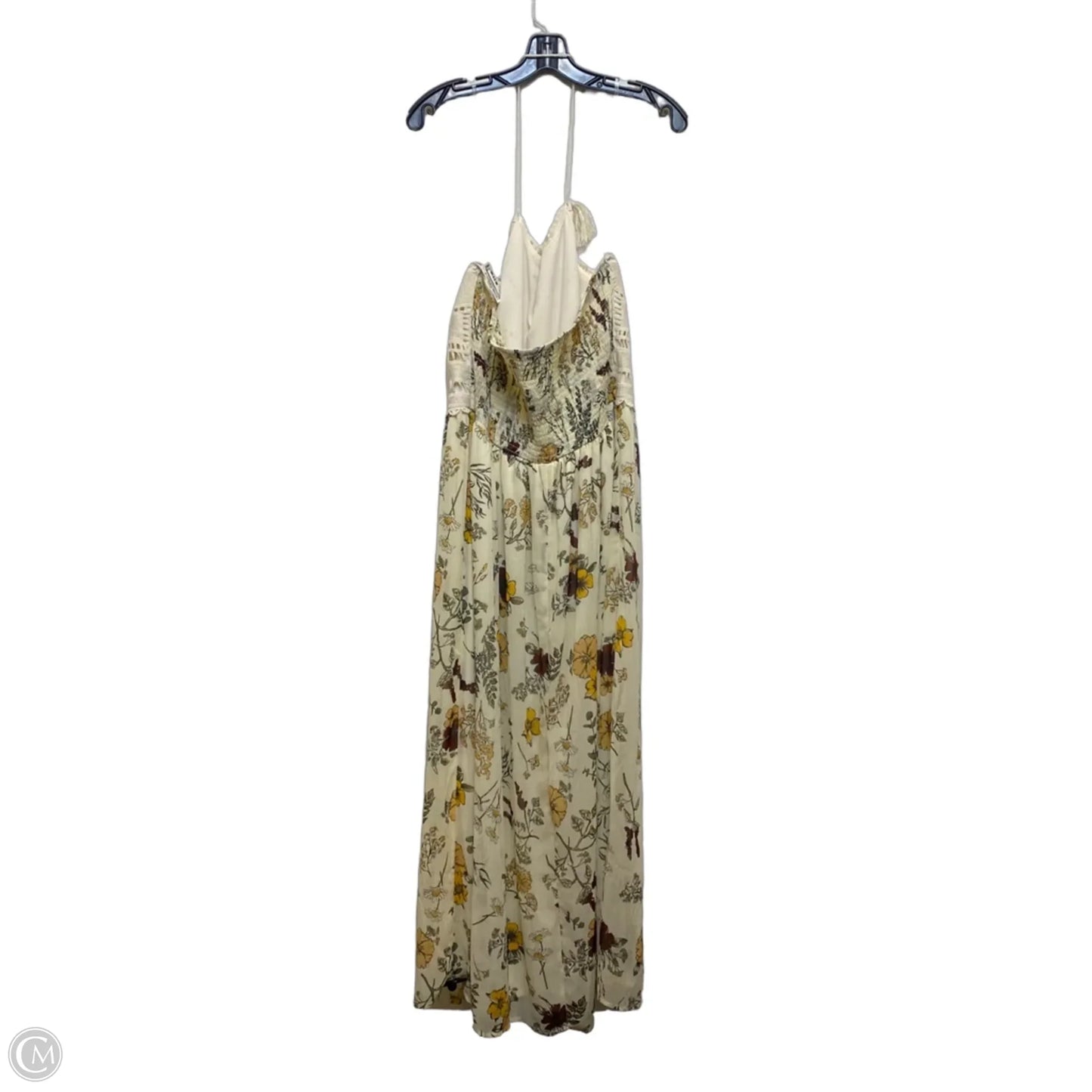Dress Casual Maxi By Maurices In Cream, Size: Xxl