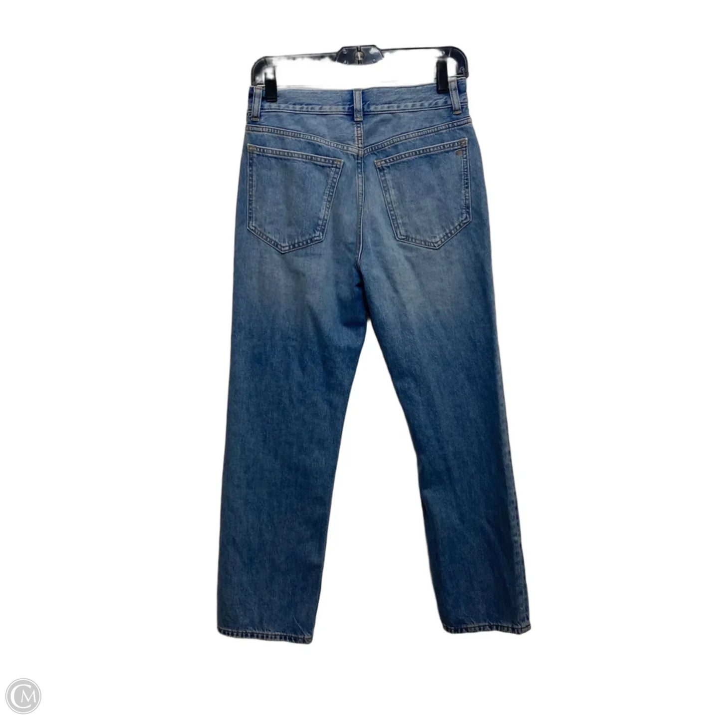 Jeans Straight By Madewell In Blue Denim, Size: 26