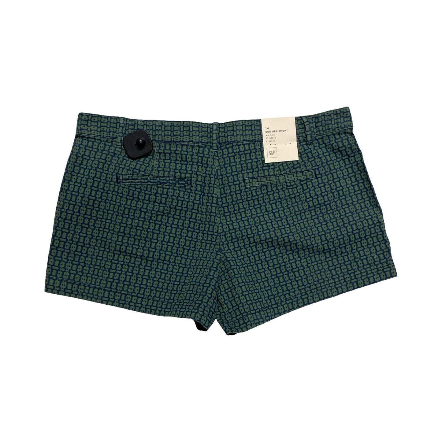 Shorts By Gap In Blue & Green, Size:14