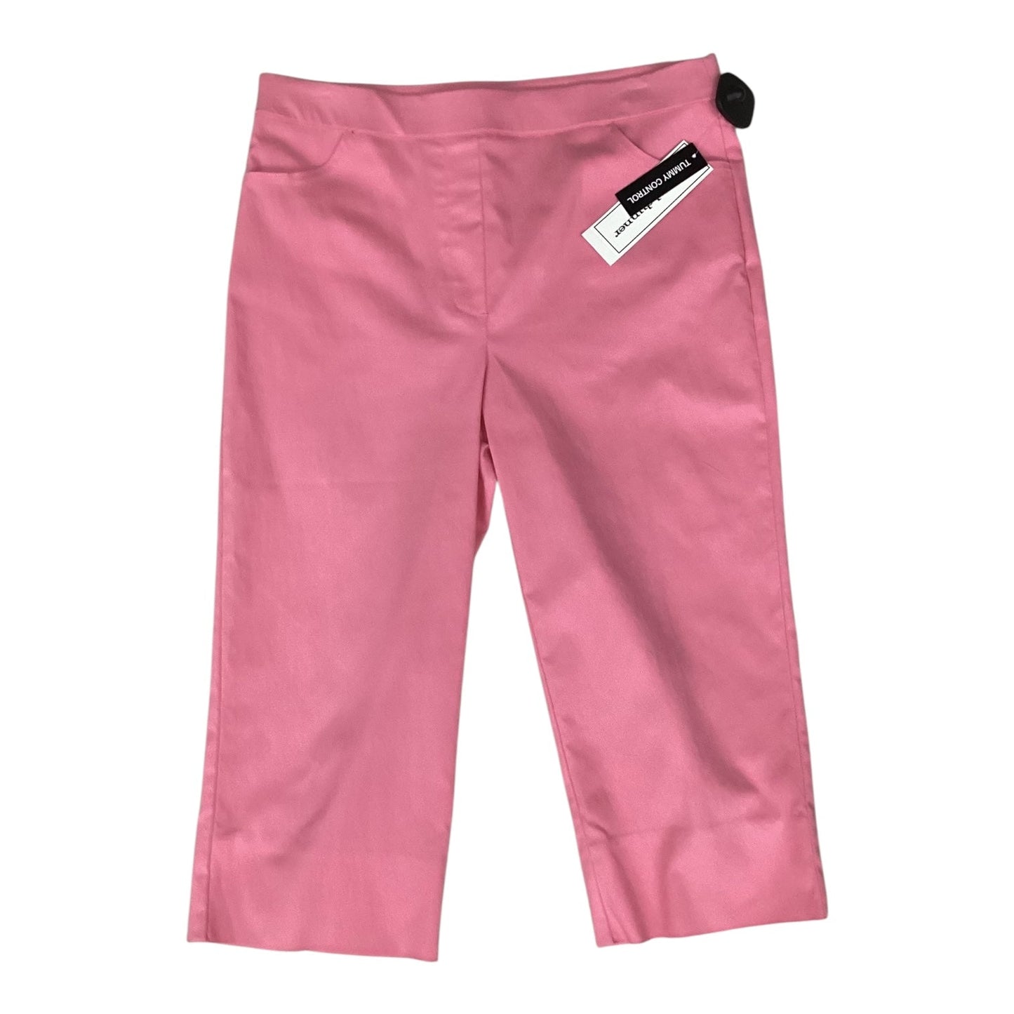 Capris By Alfred Dunner In Pink, Size:8