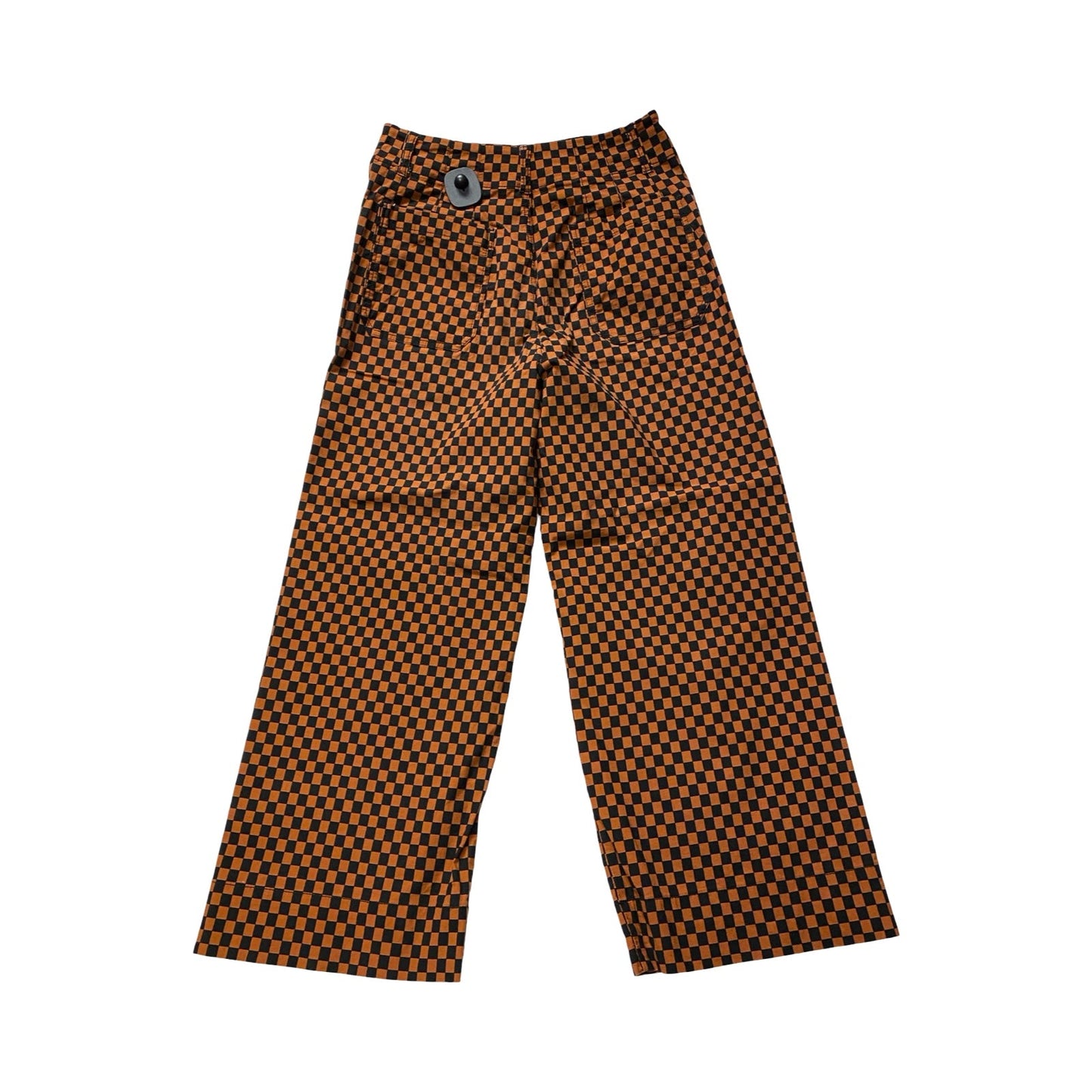 Pants Dress By Maeve In Checkered Pattern, Size:6