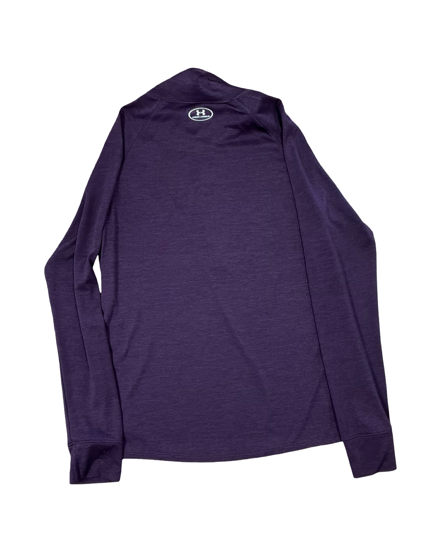 Athletic Top Ls Collar By Under Armour In Purple, Size:L