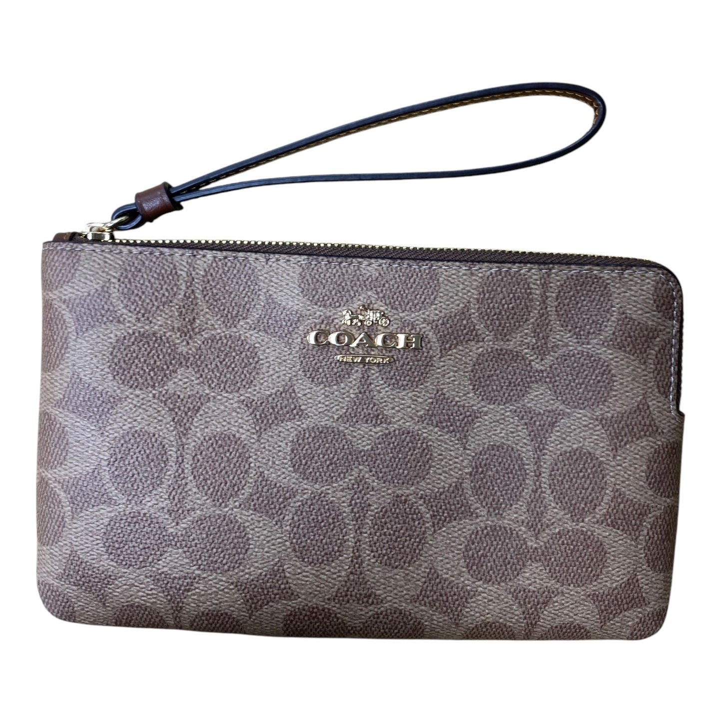 Wallet Designer By Coach In Brown, Size:Medium