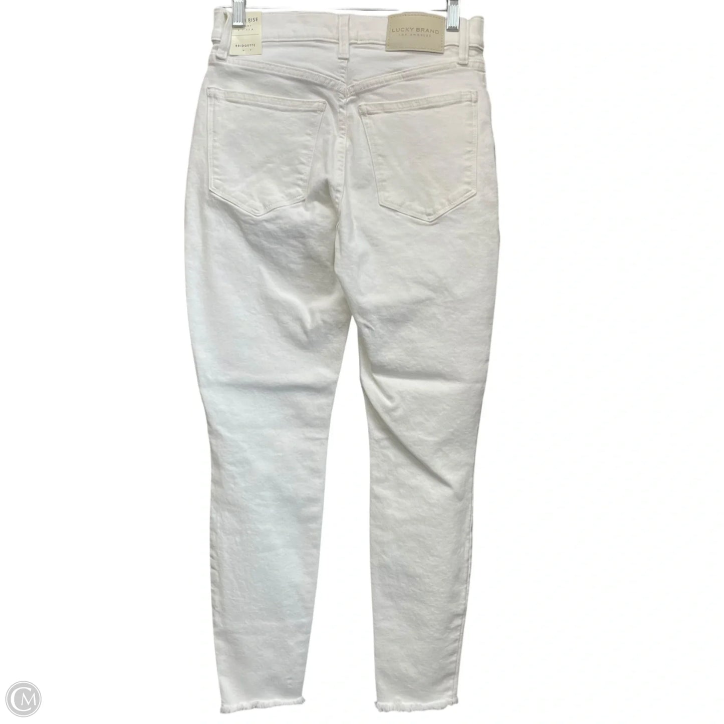 Jeans Skinny By Lucky Brand In White, Size: 4