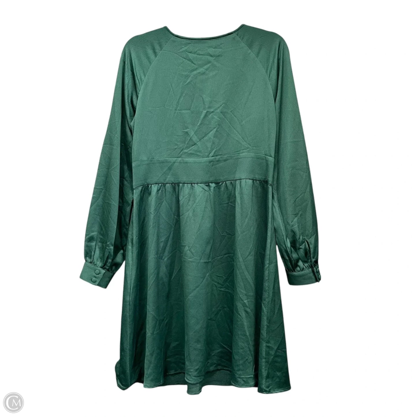 Dress Casual Midi By Michael By Michael Kors In Green, Size: M
