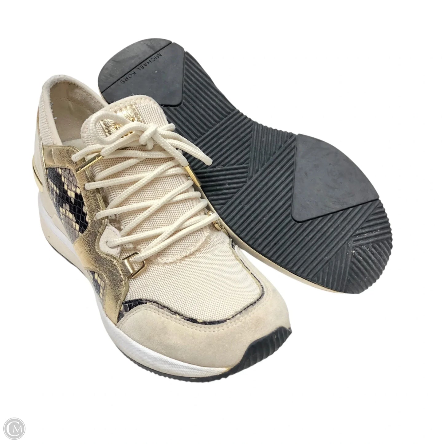 Shoes Designer By Michael Kors In Taupe, Size: 6