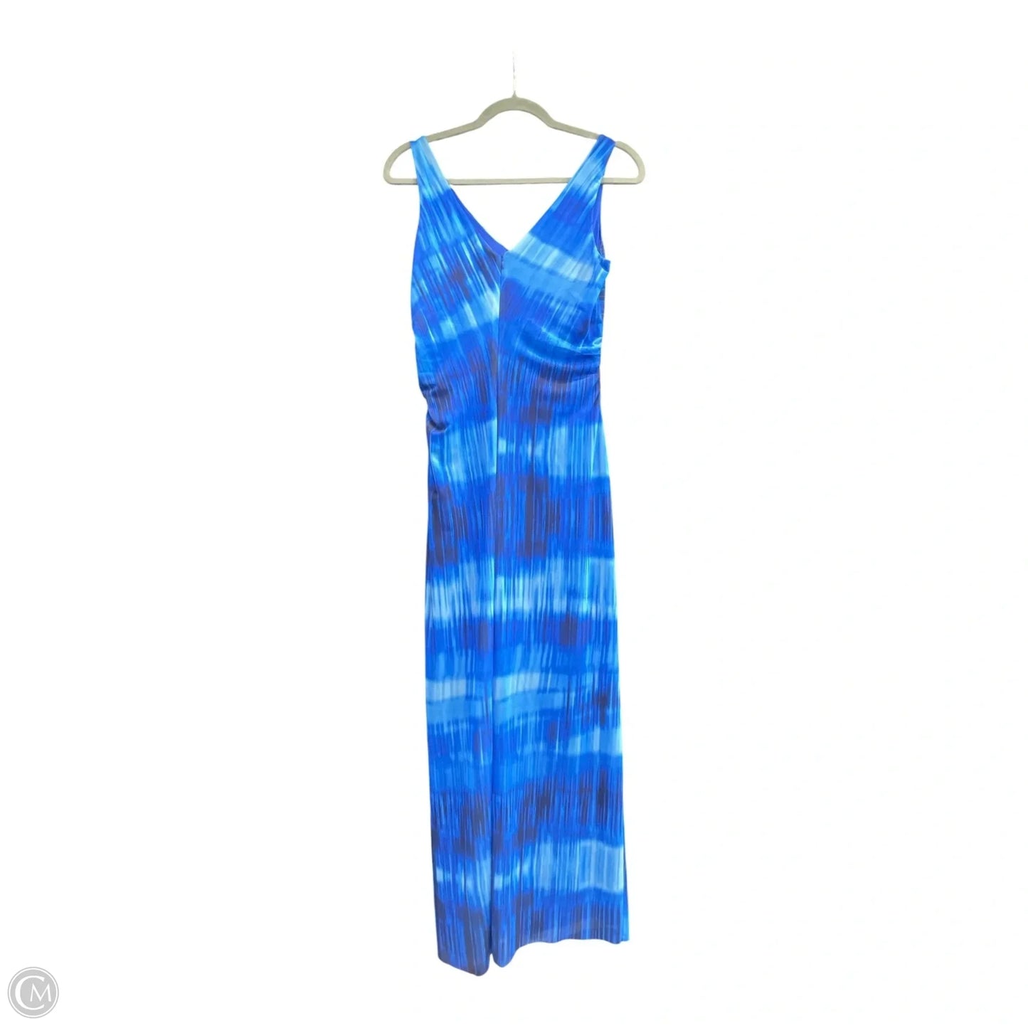 Dress Casual Maxi By Maggy London In Blue, Size: 6