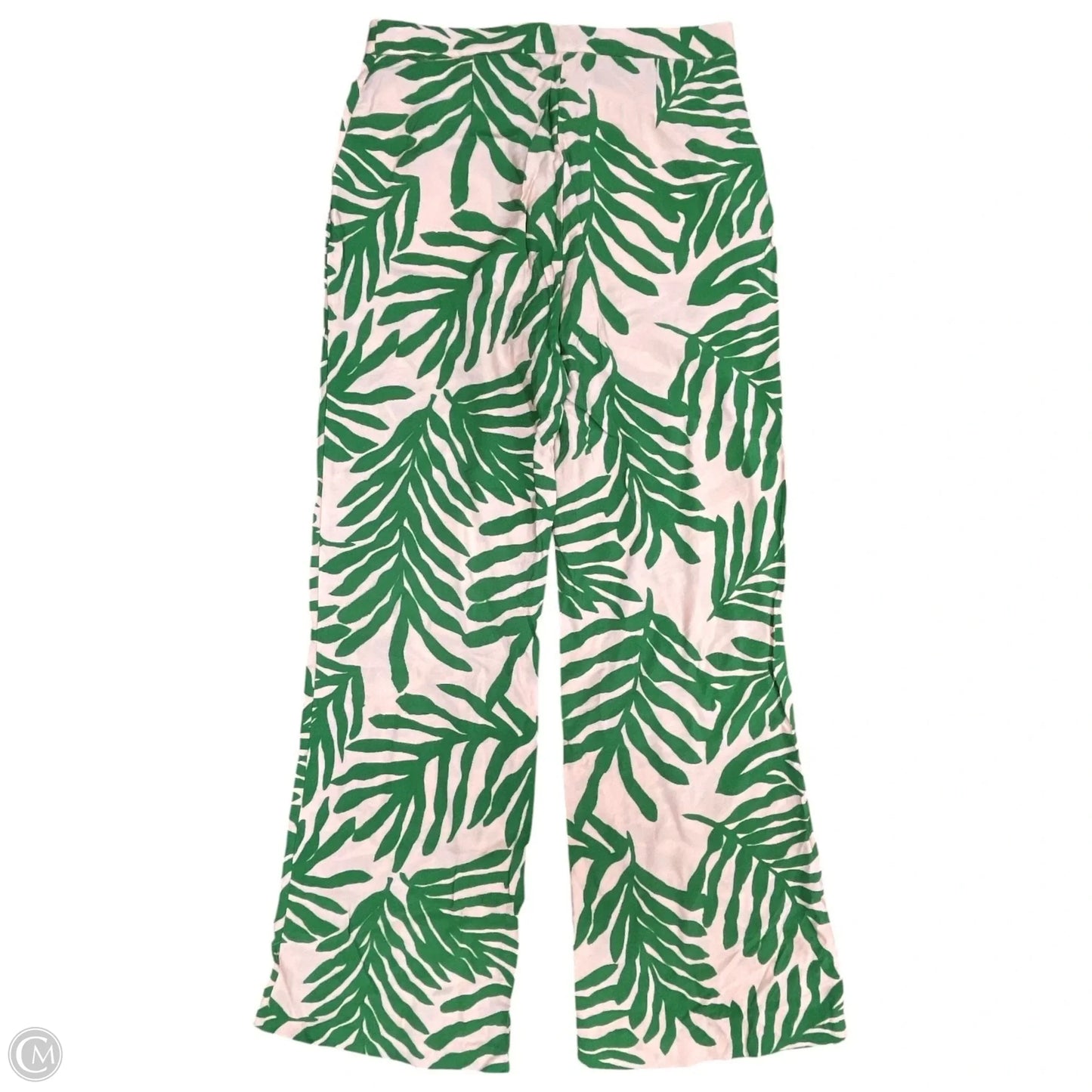 Pants Chinos & Khakis By H&m In Cream & Green, Size: 6