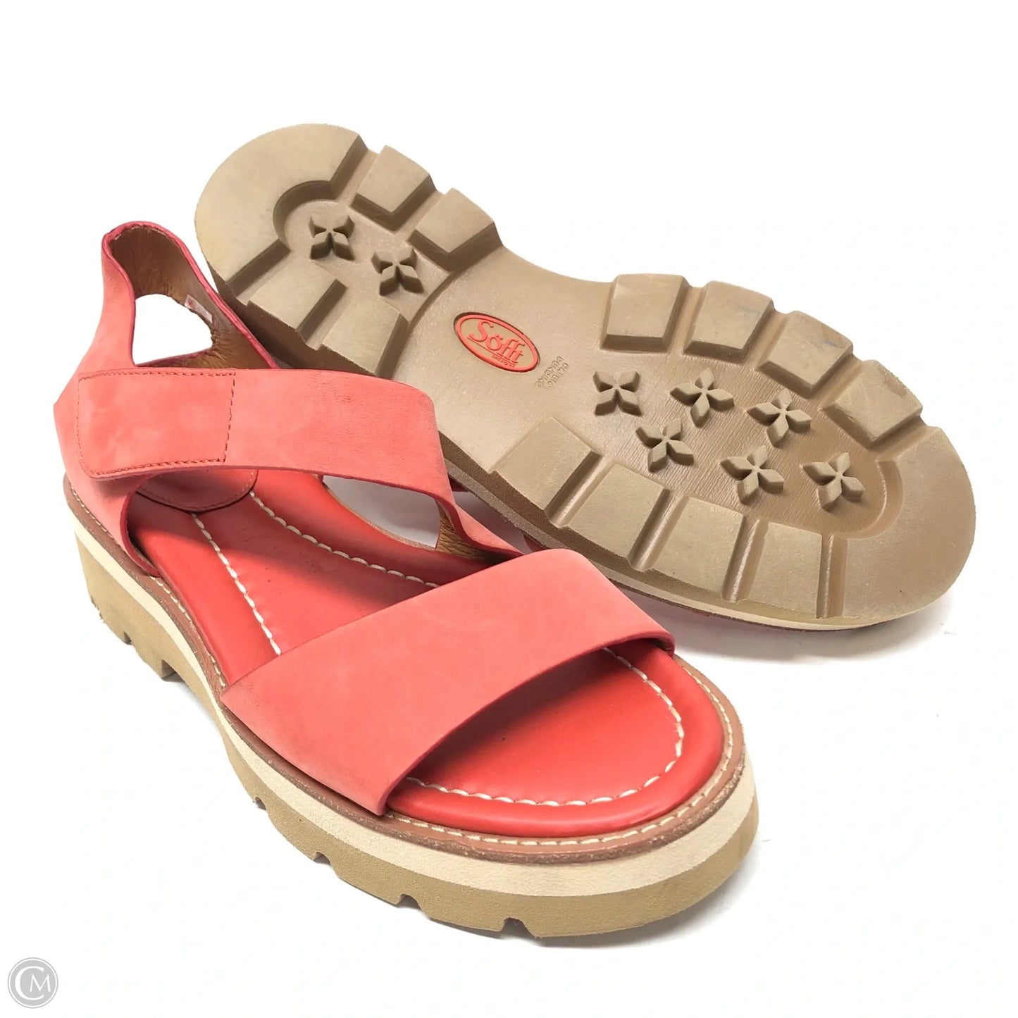 Sandals Sport By Sofft In Red, Size: 8.5