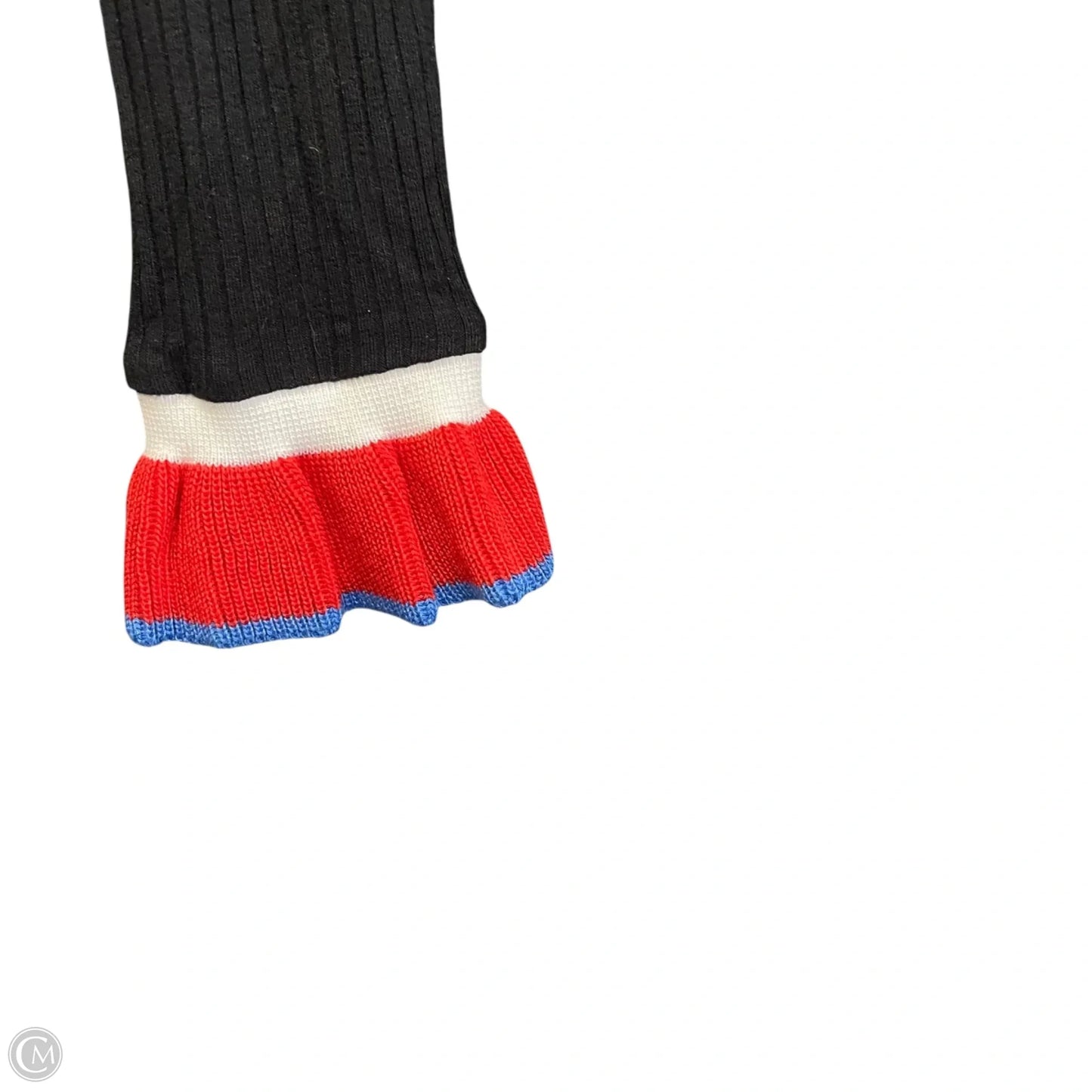 Top Long Sleeve By Zara In Black, Size: M