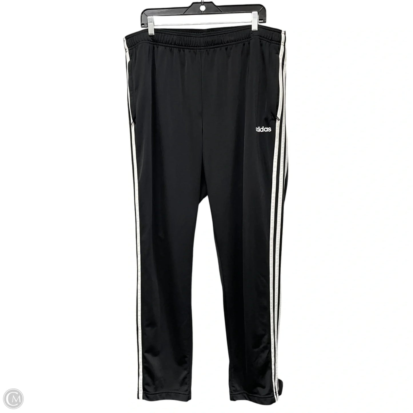 Athletic Pants By Adidas In Black, Size: 2x