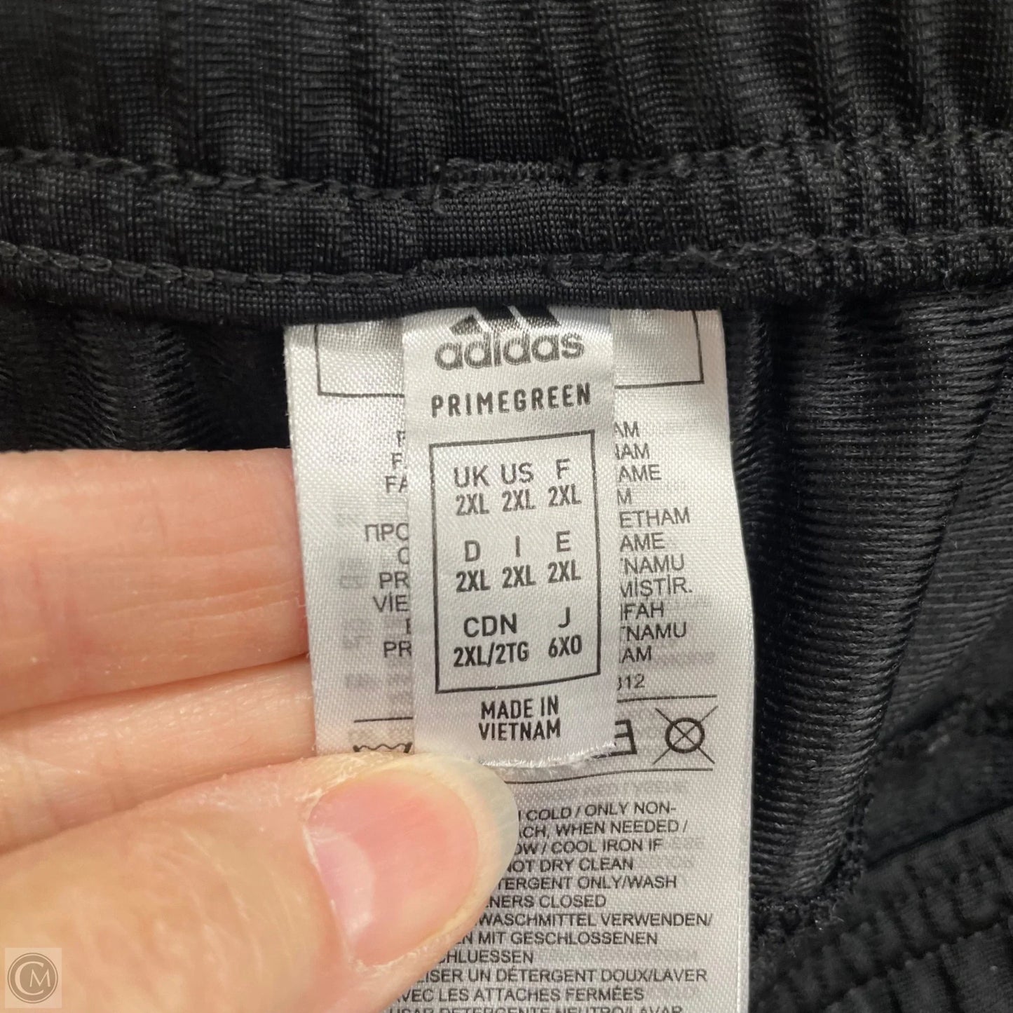 Athletic Pants By Adidas In Black, Size: 2x