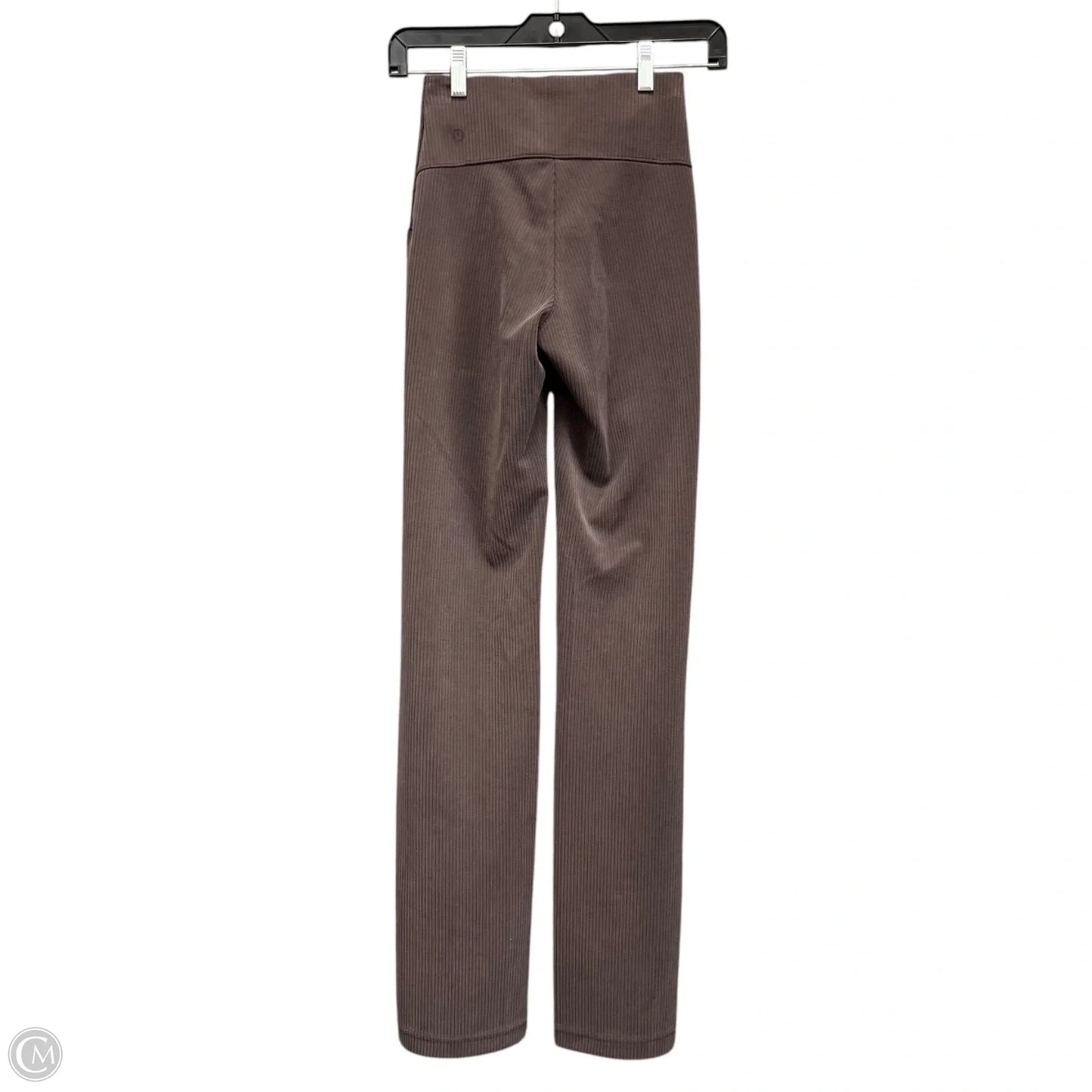 Athletic Leggings By Lululemon In Taupe, Size: 0