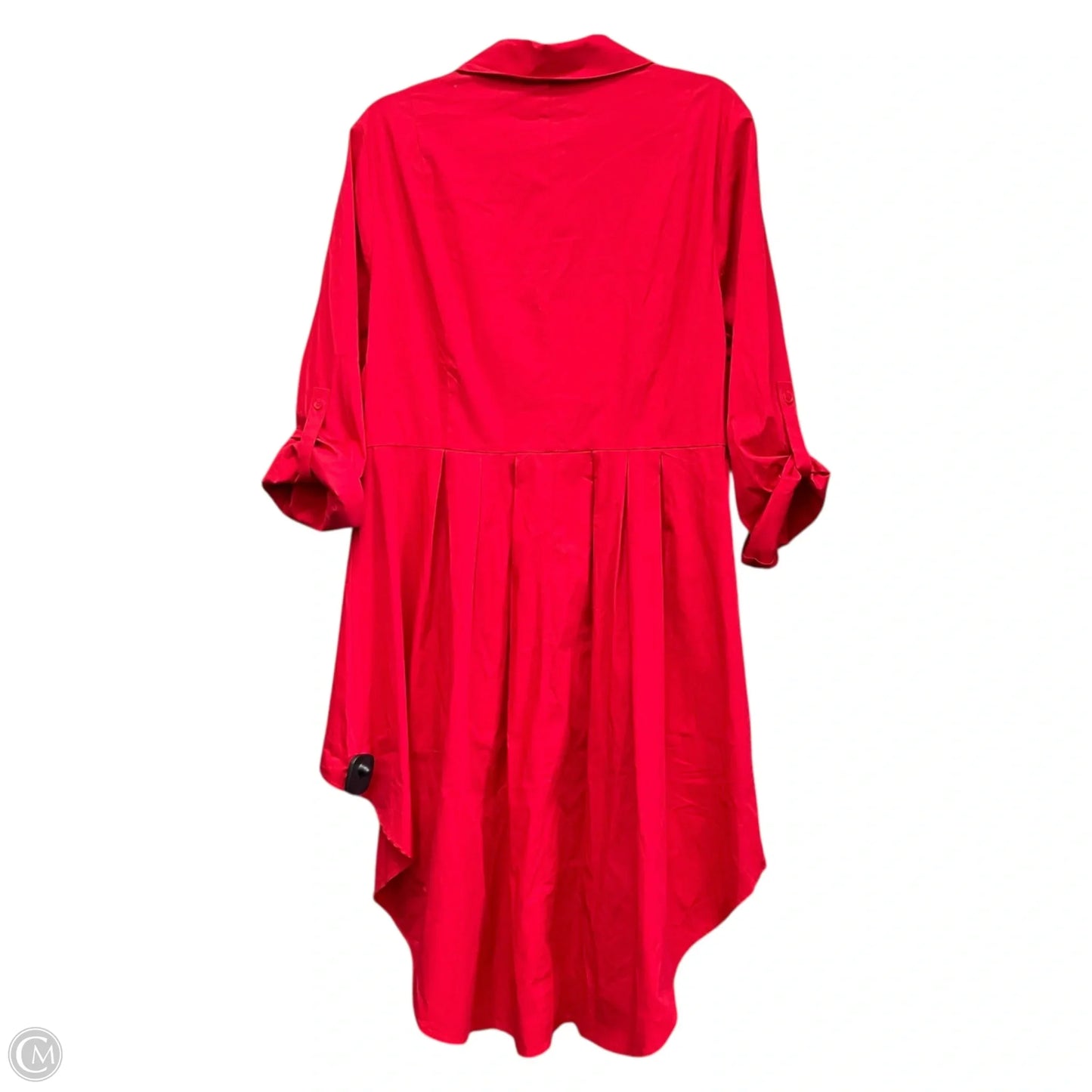 Tunic Long Sleeve By Lane Bryant In Red, Size: 16