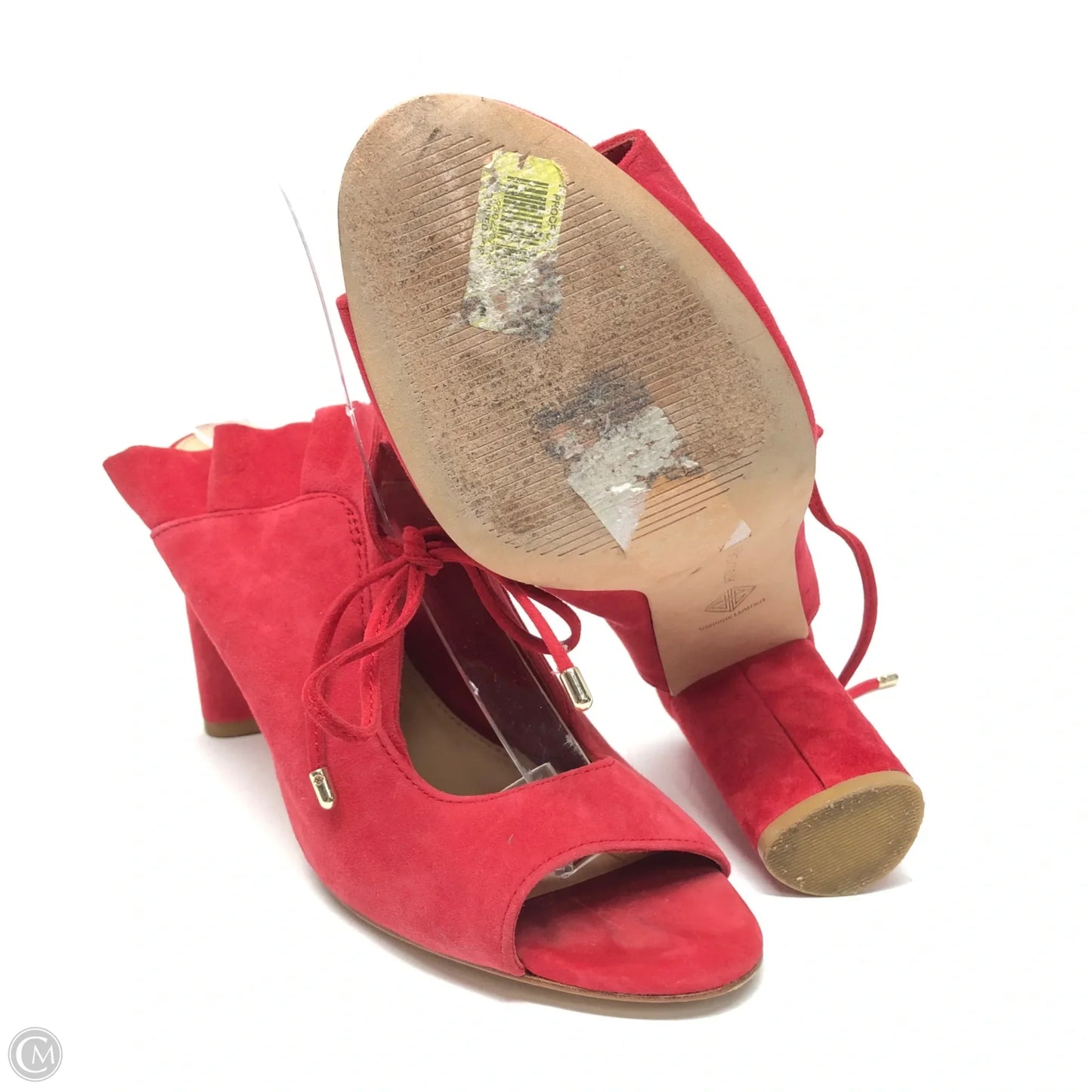 Shoes Heels Block By Antonio Melani In Red, Size: 7.5