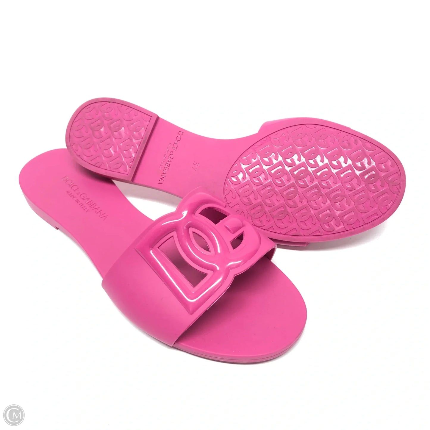 Shoes Luxury Designer By Dolce And Gabbana In Pink, Size: 6.5