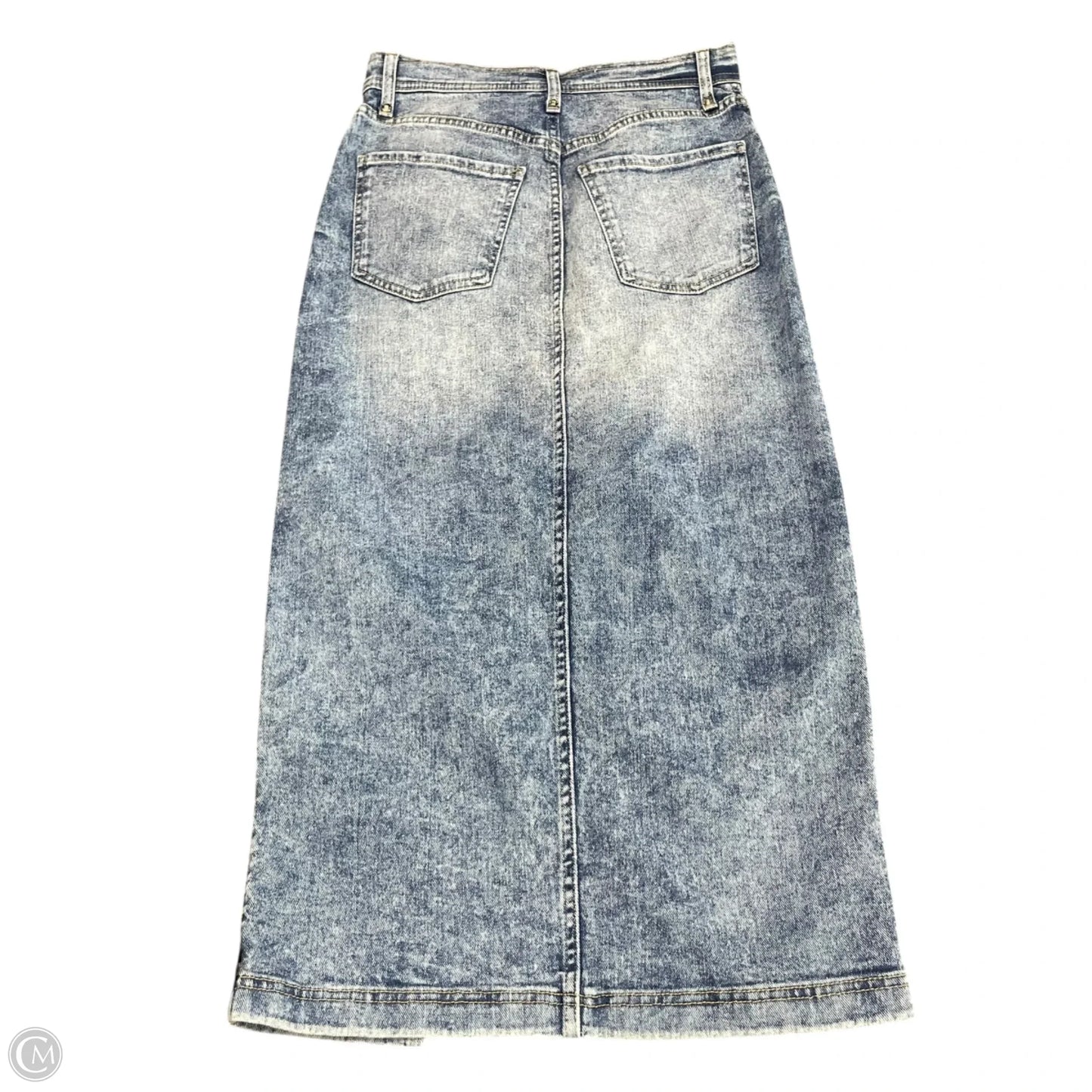 Skirt Midi By Sam Edelman In Blue Denim, Size: 2