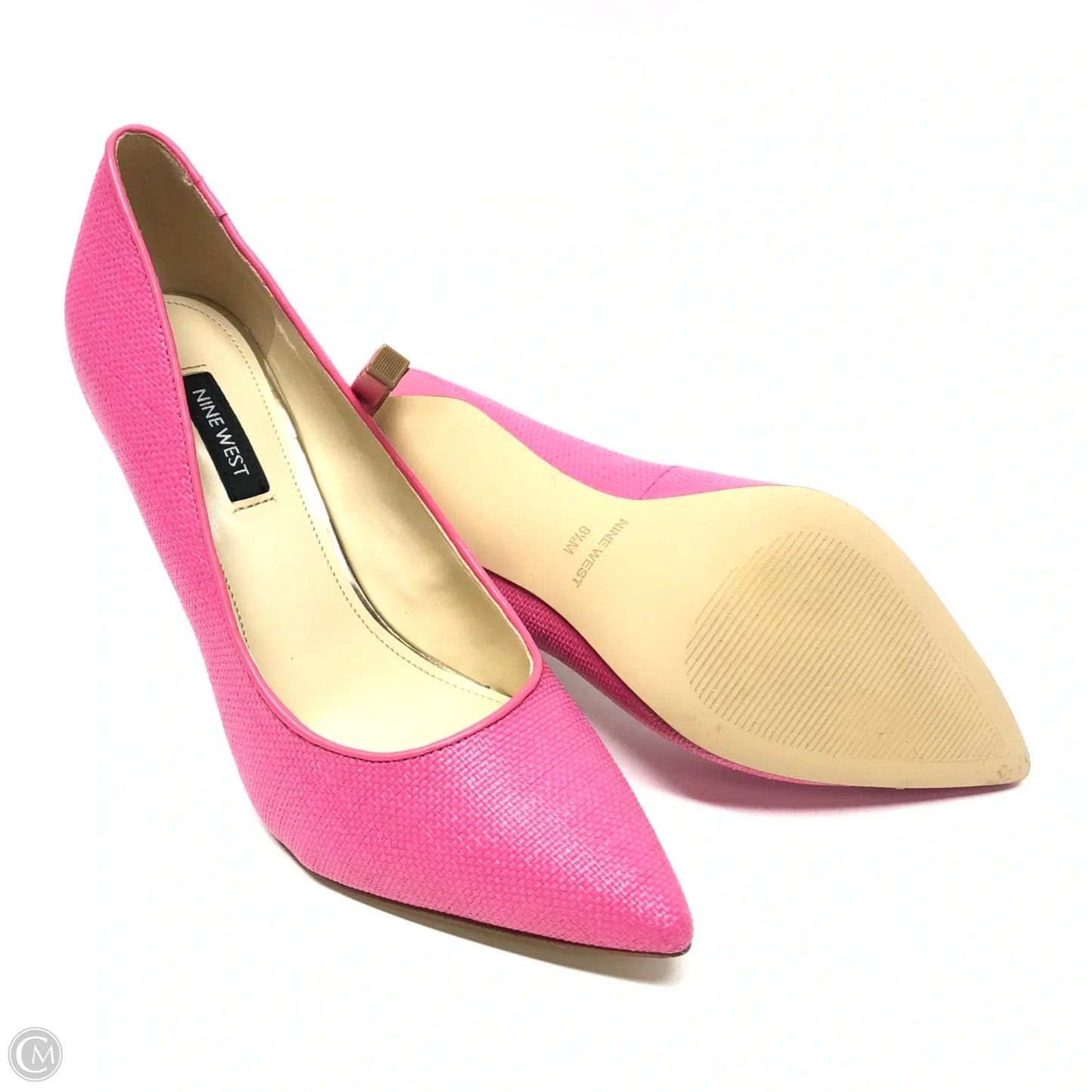 Shoes Heels Stiletto By Nine West In Pink, Size: 8.5