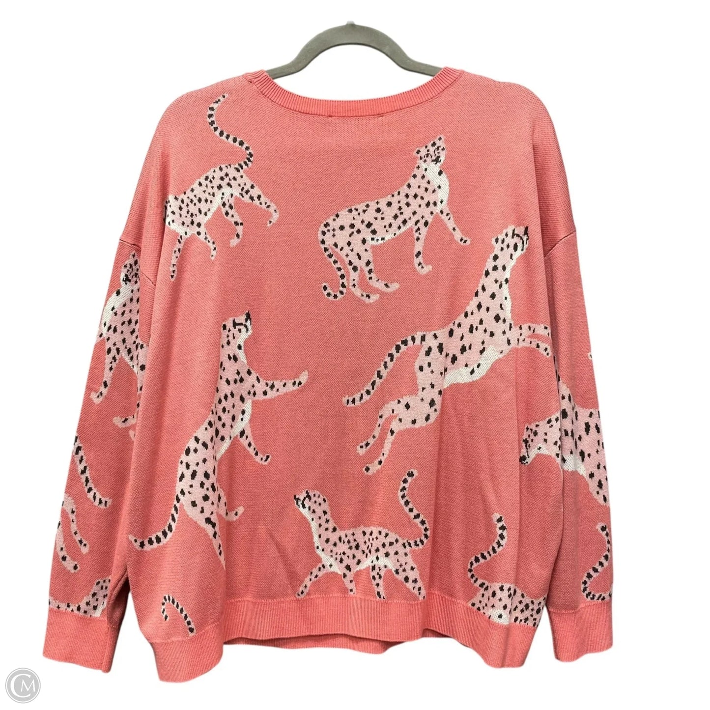 Sweater By Loft In Coral, Size: Xl