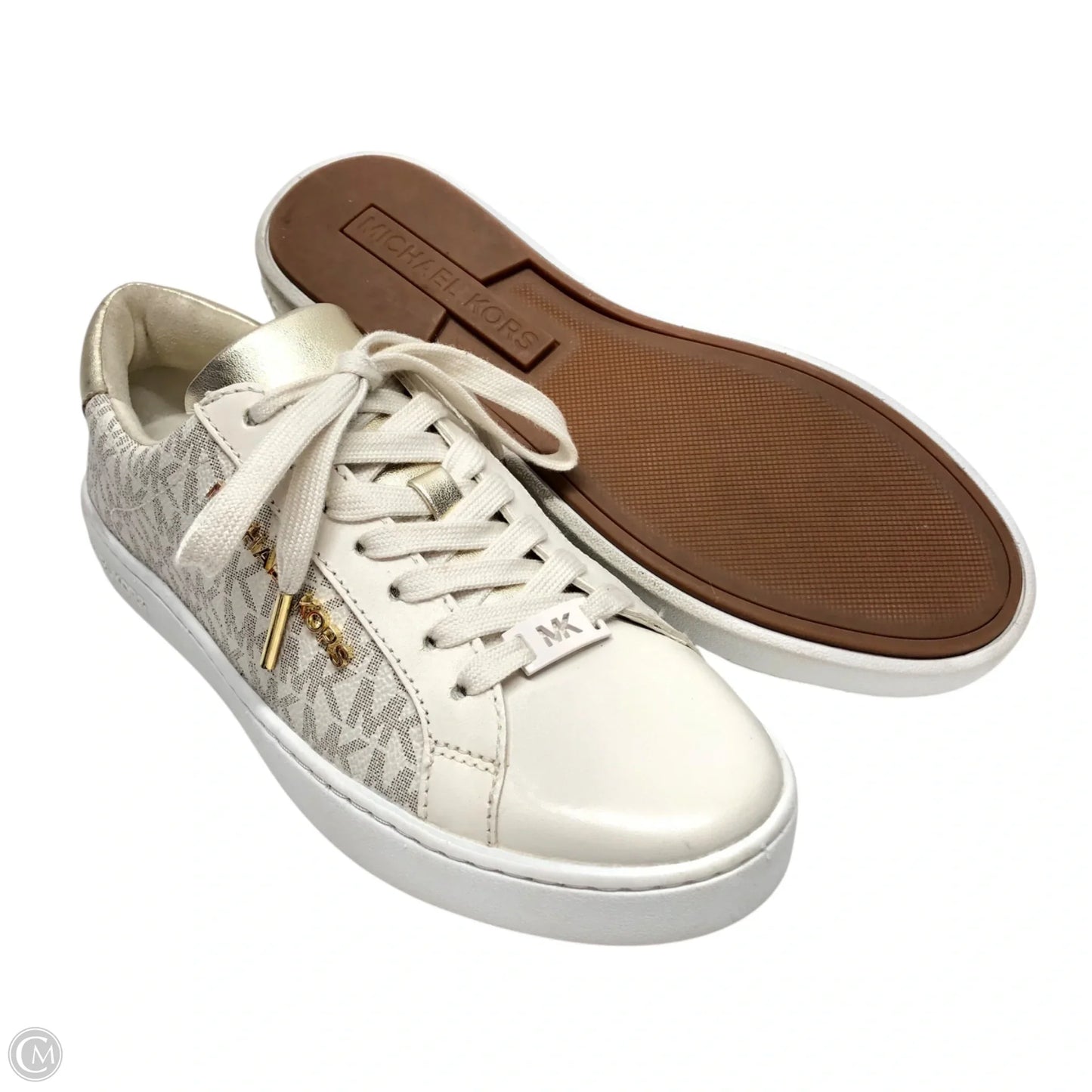 Shoes Sneakers By Michael By Michael Kors In Beige, Size: 7