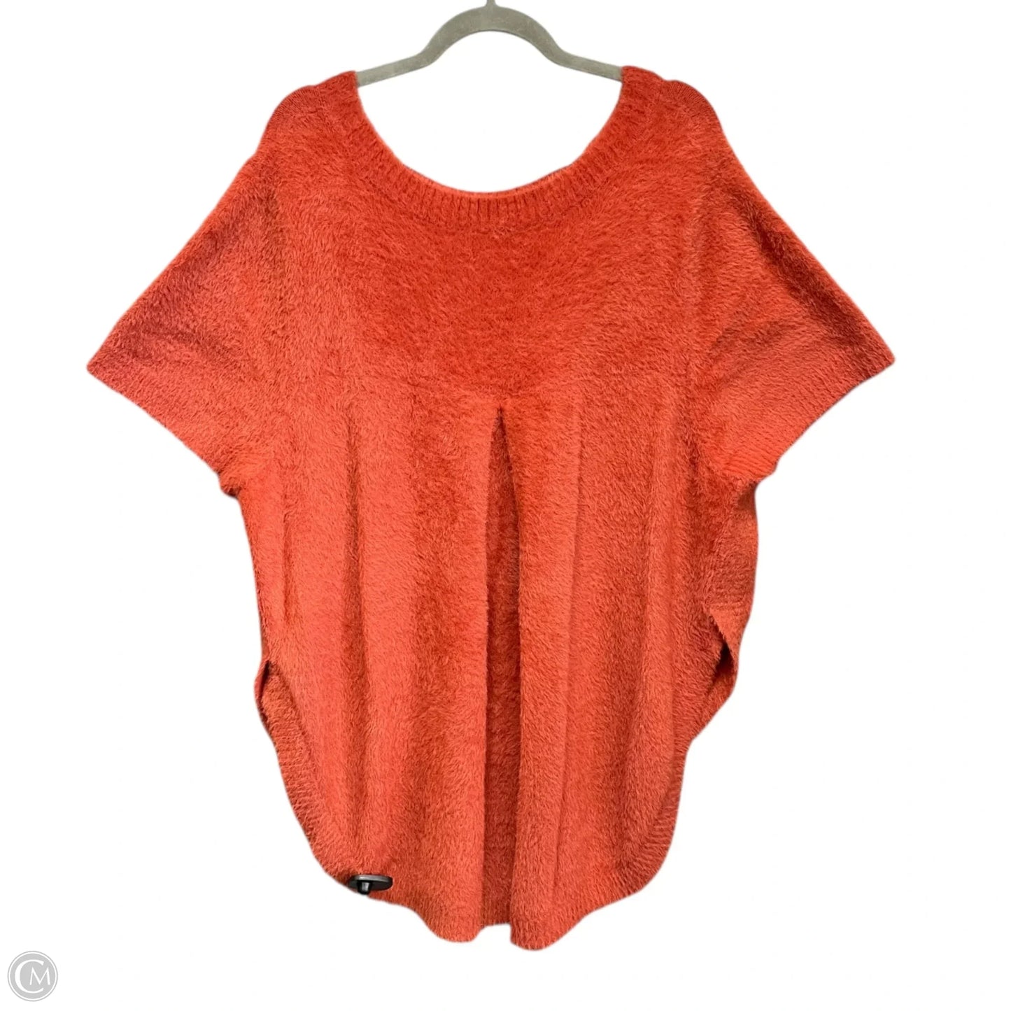 Sweater Short Sleeve By Anthropologie In Orange, Size: Xl